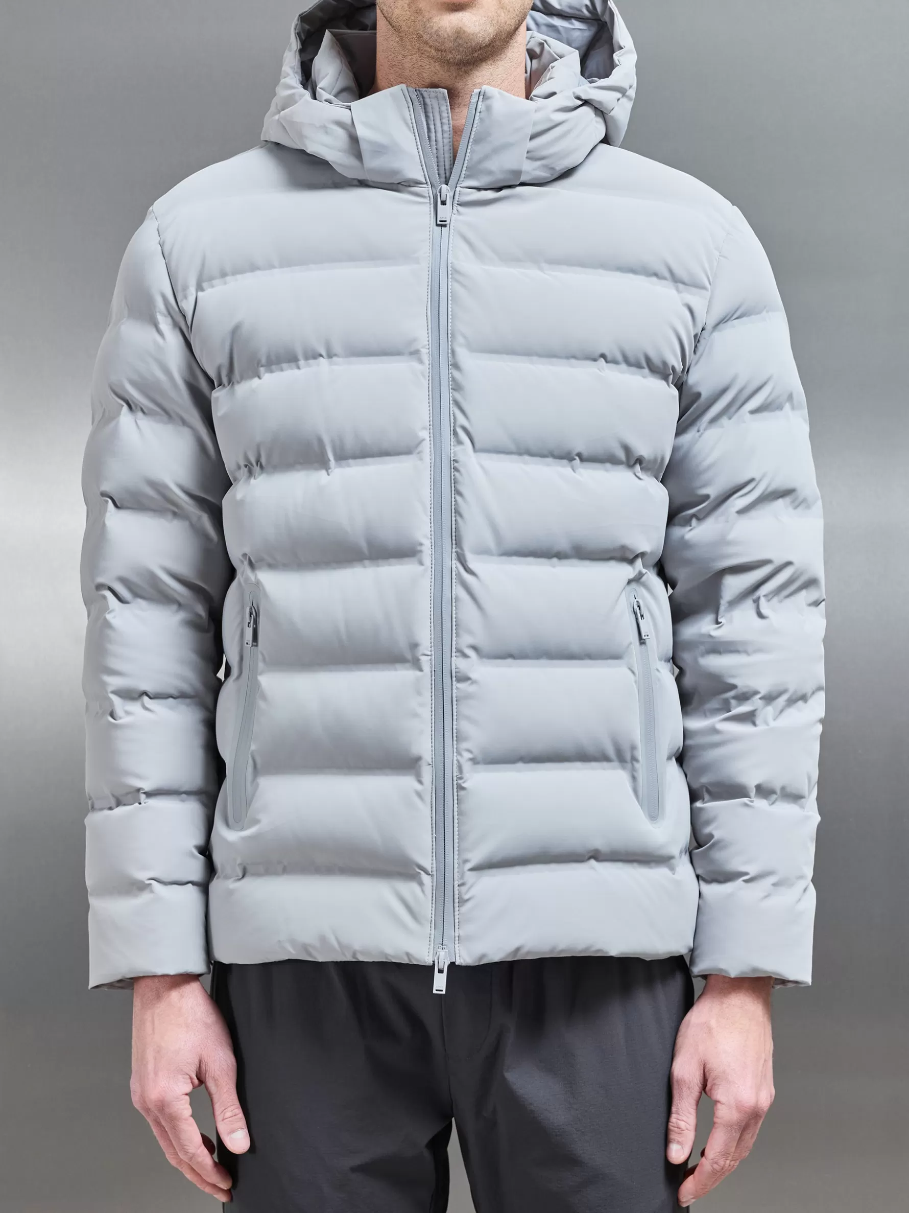 ARNE Active Down Jacket - Mid Grey