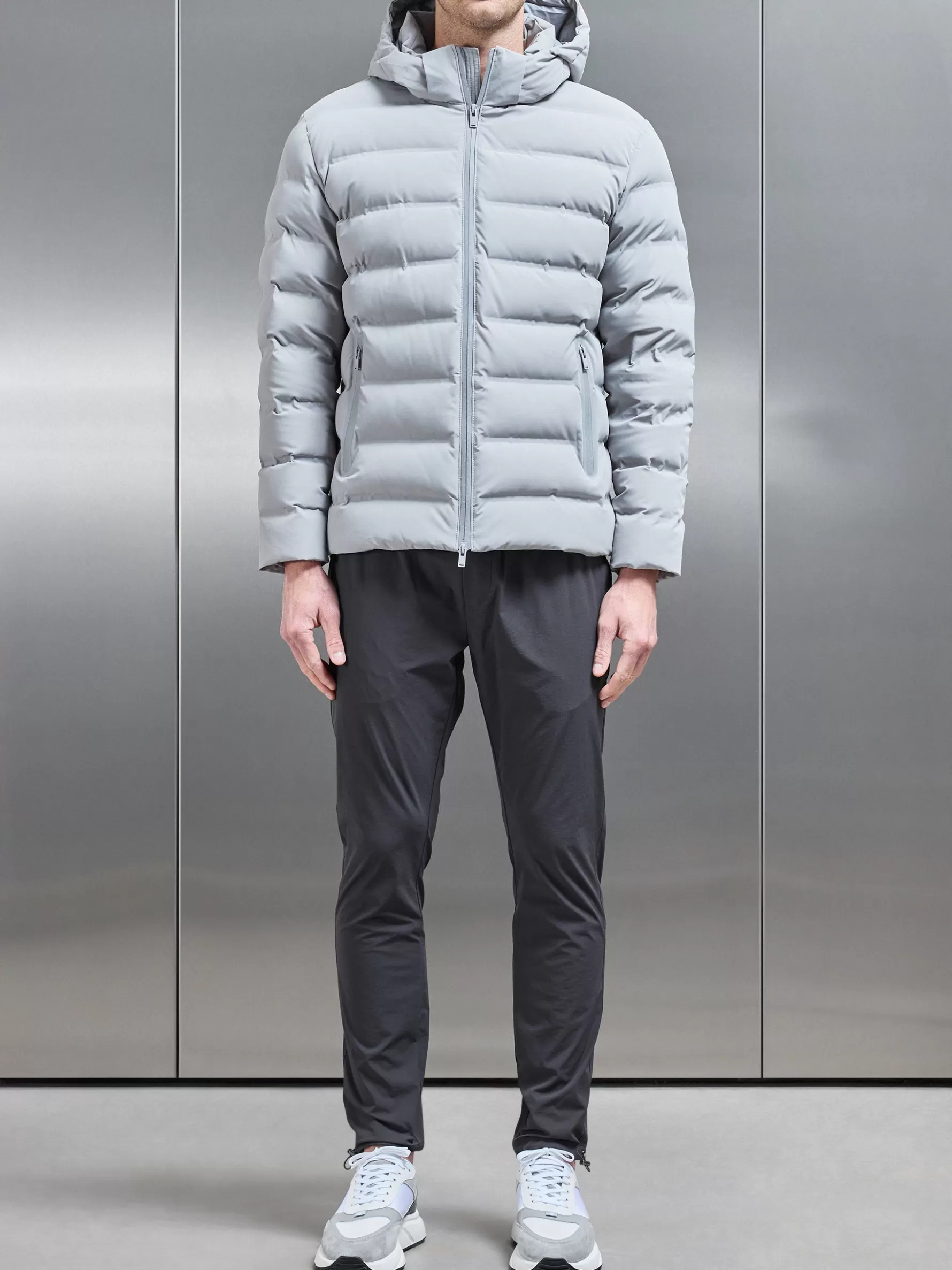 ARNE Active Down Jacket - Mid Grey