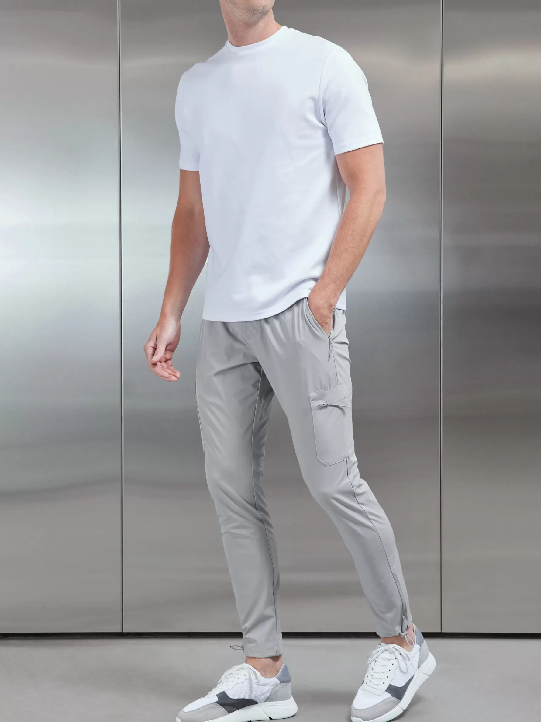 ARNE Active Technical Cargo Pant - Mid Grey