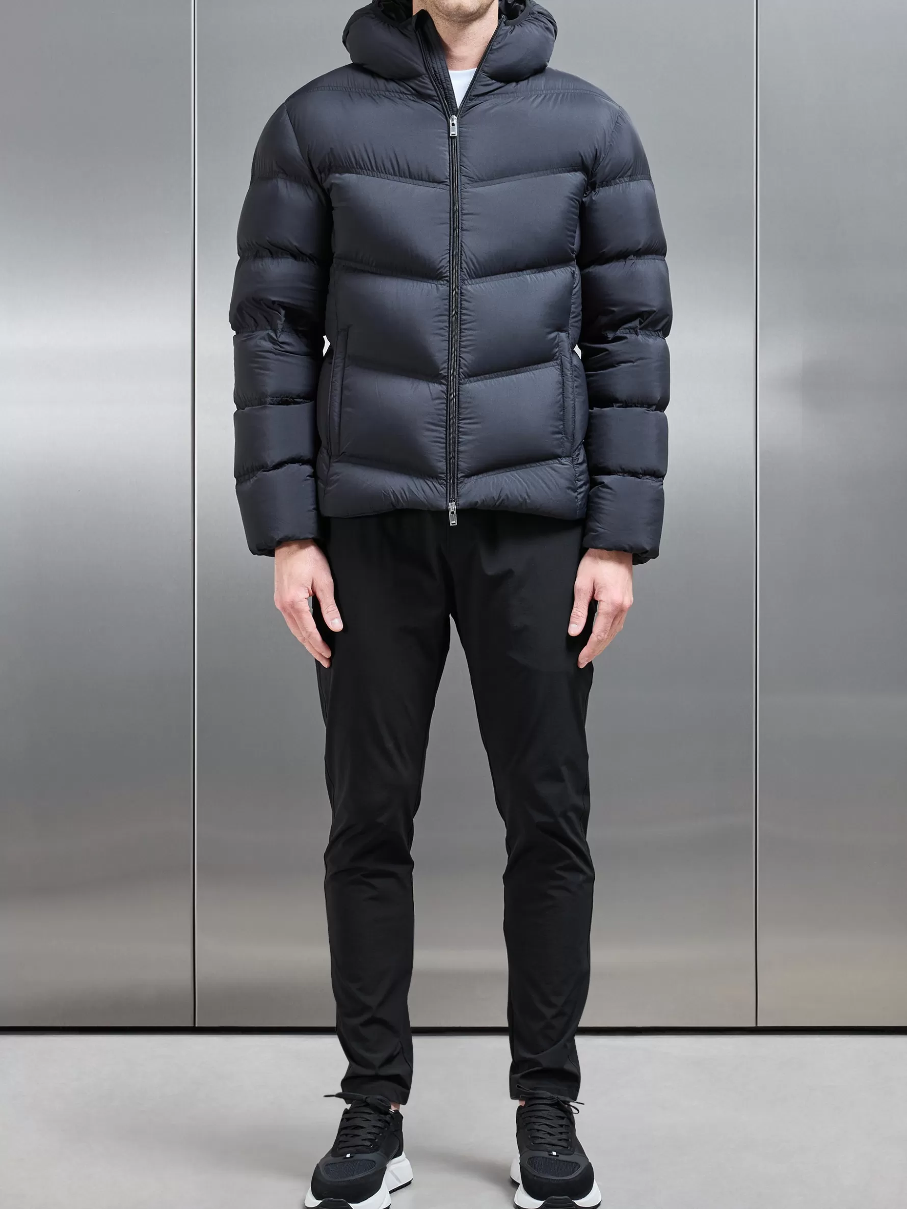 ARNE Chevron Puffer Jacket -