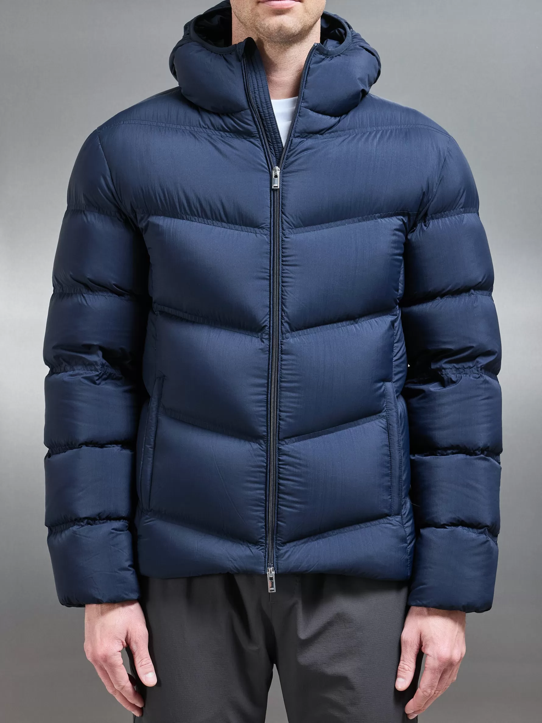 ARNE Chevron Puffer Jacket -