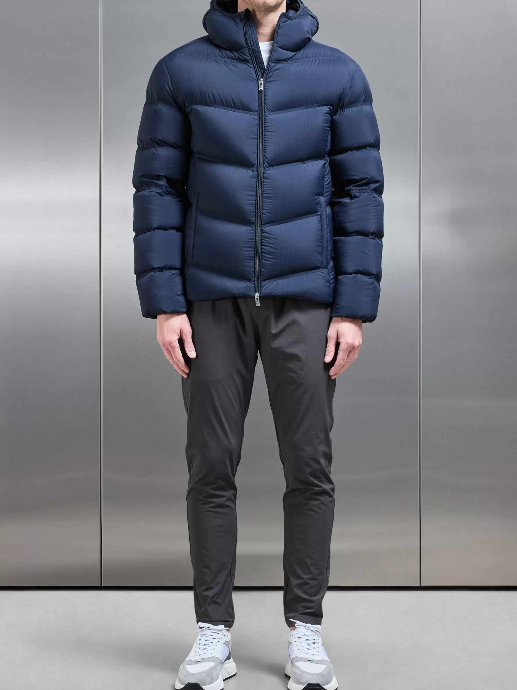 ARNE Chevron Puffer Jacket -