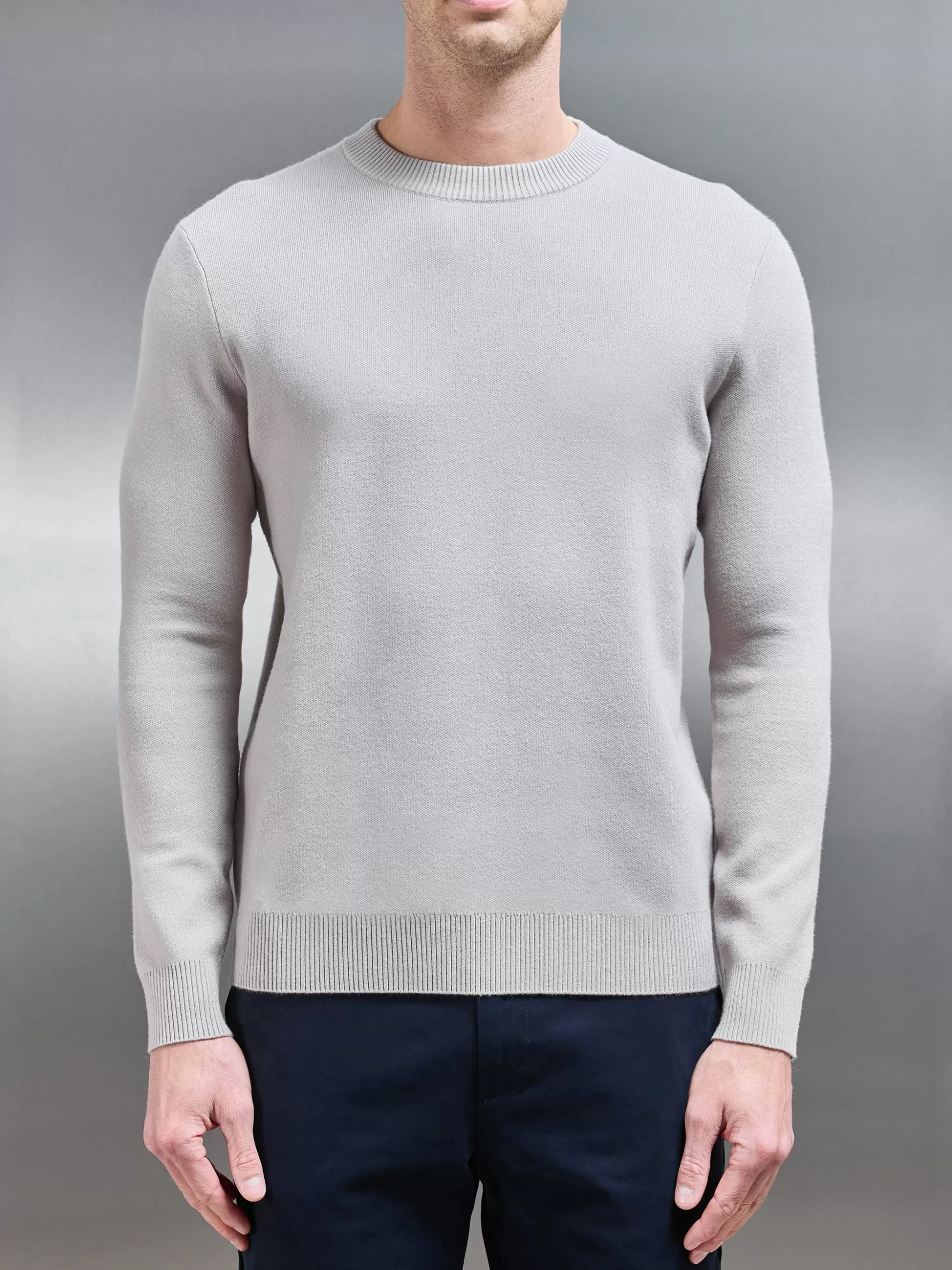 ARNE Chunky Knitted Sweatshirt -