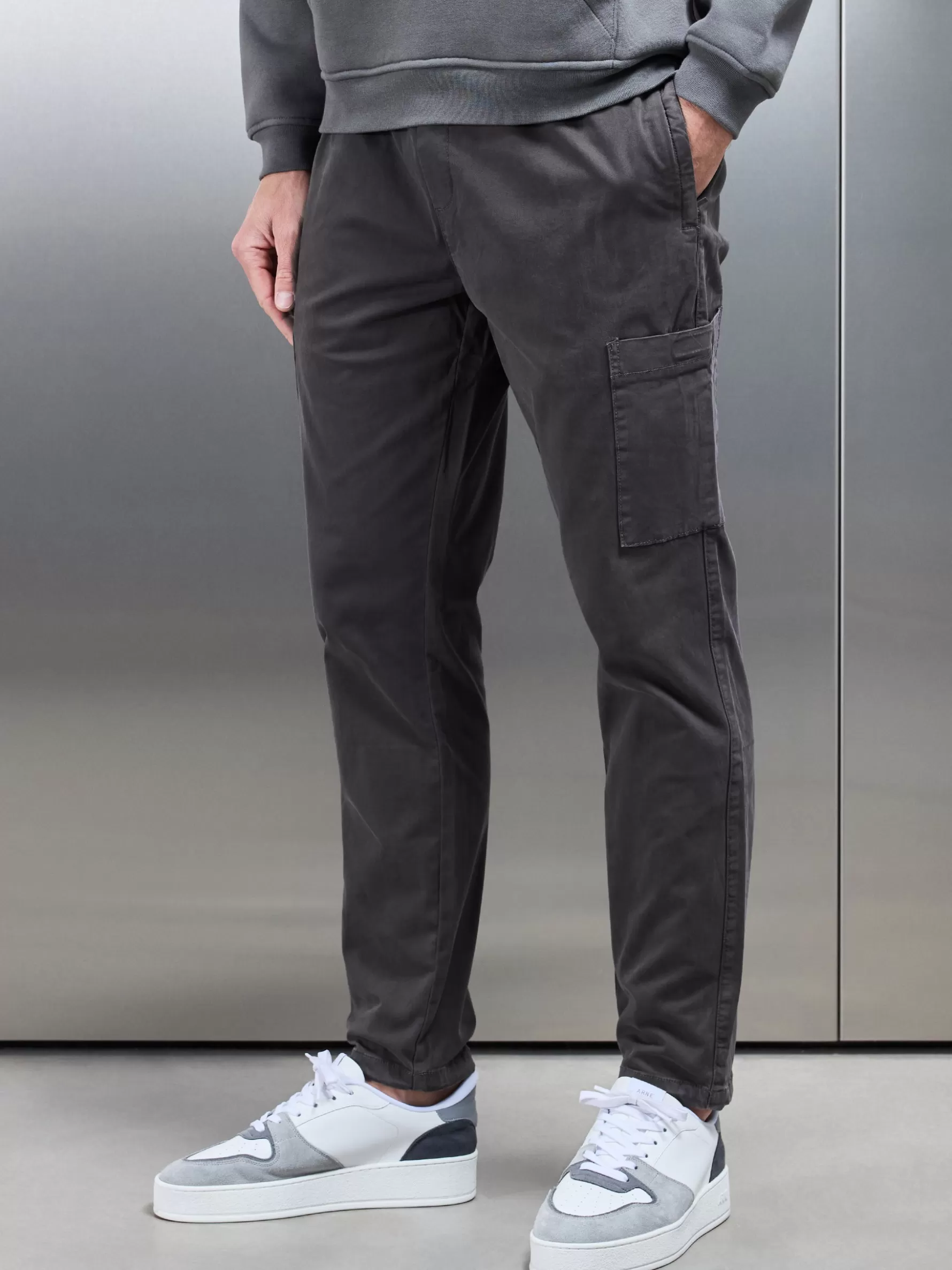 ARNE Garment Dye Cotton Cargo Pant -