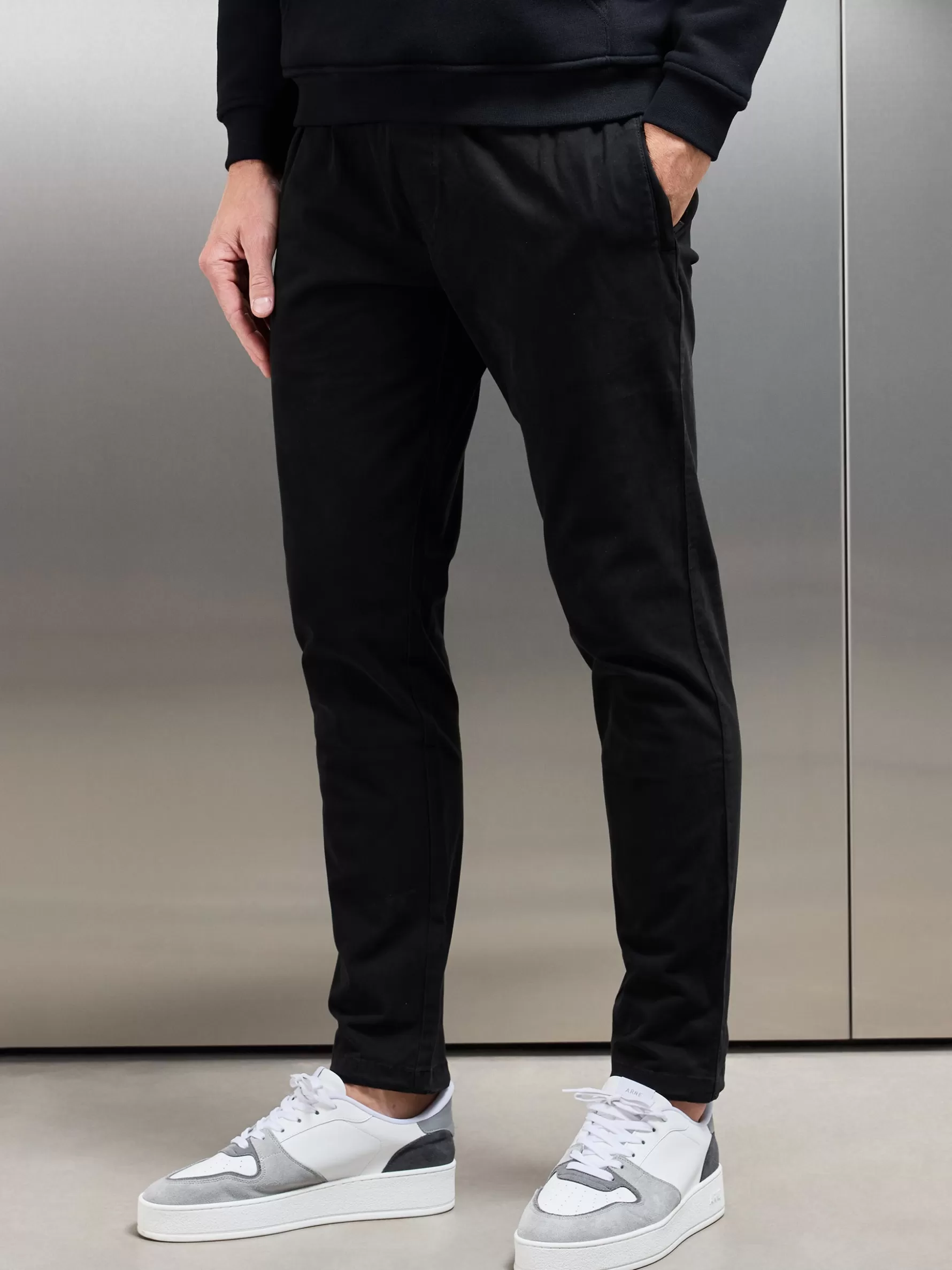 ARNE Garment Dye Cotton Trouser -