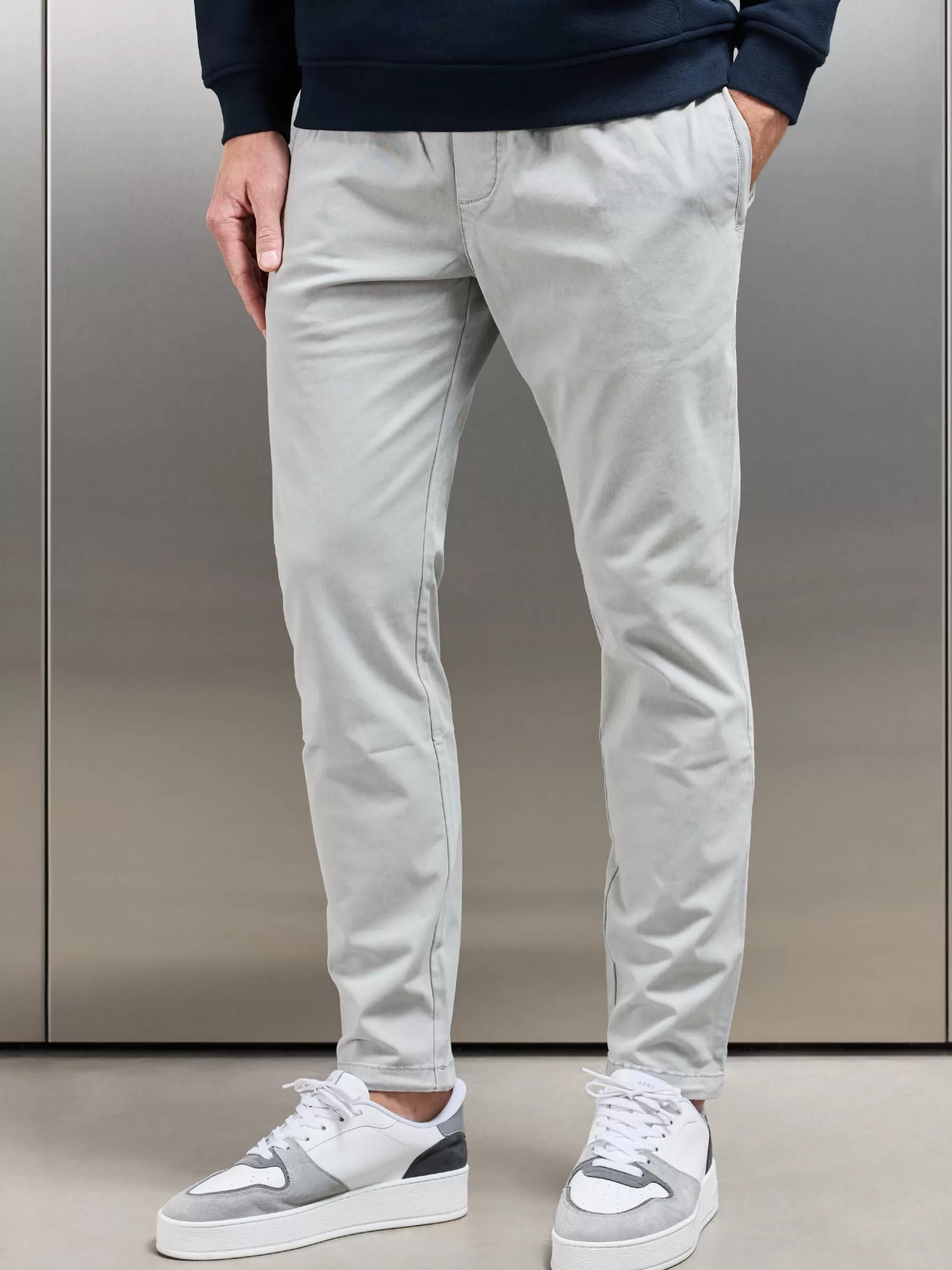 ARNE Garment Dye Cotton Trouser -