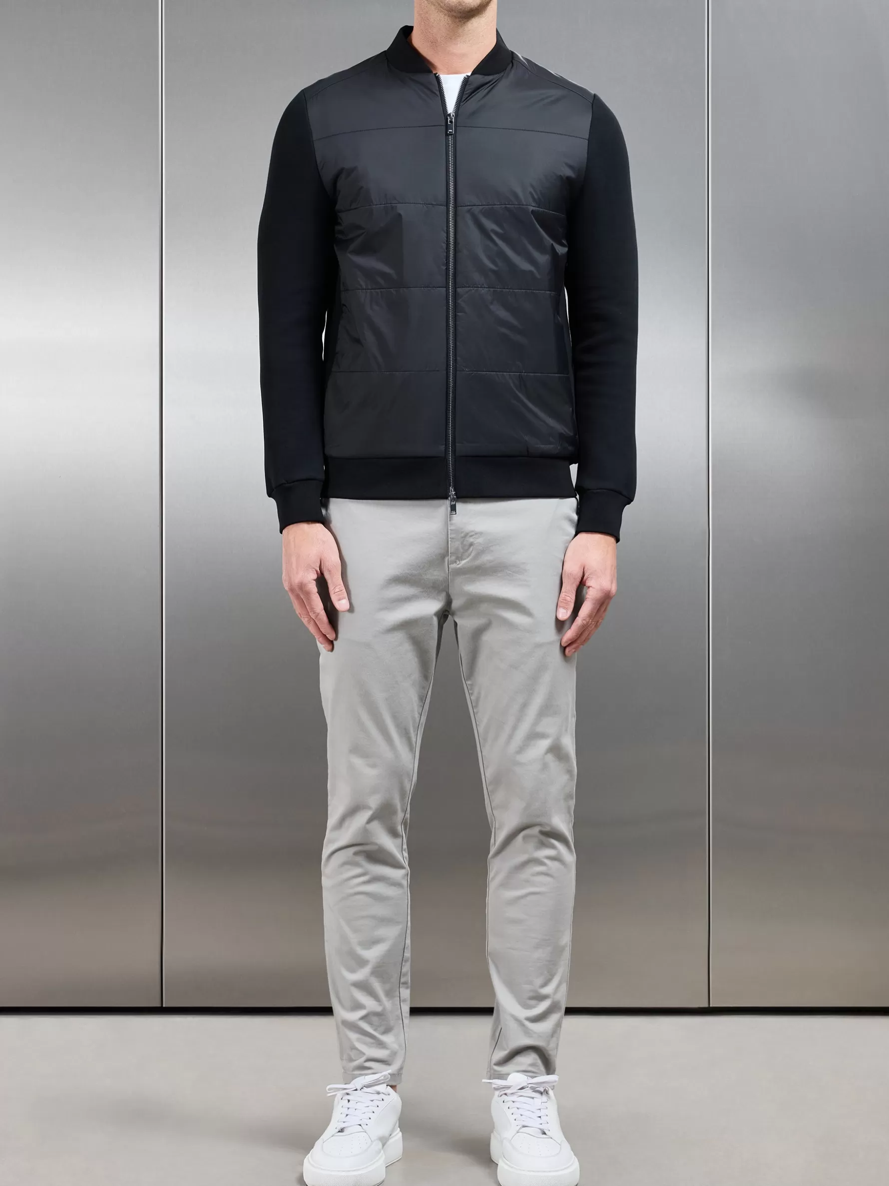 ARNE Hybrid Bomber Jacket -