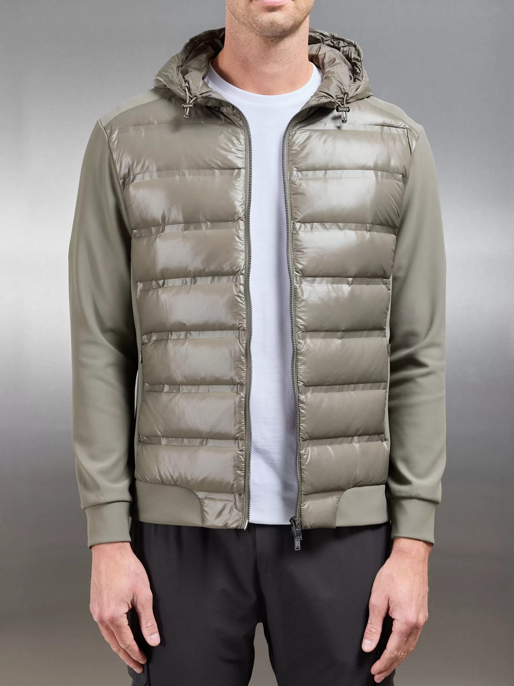 ARNE Hybrid Puffer Jacket -