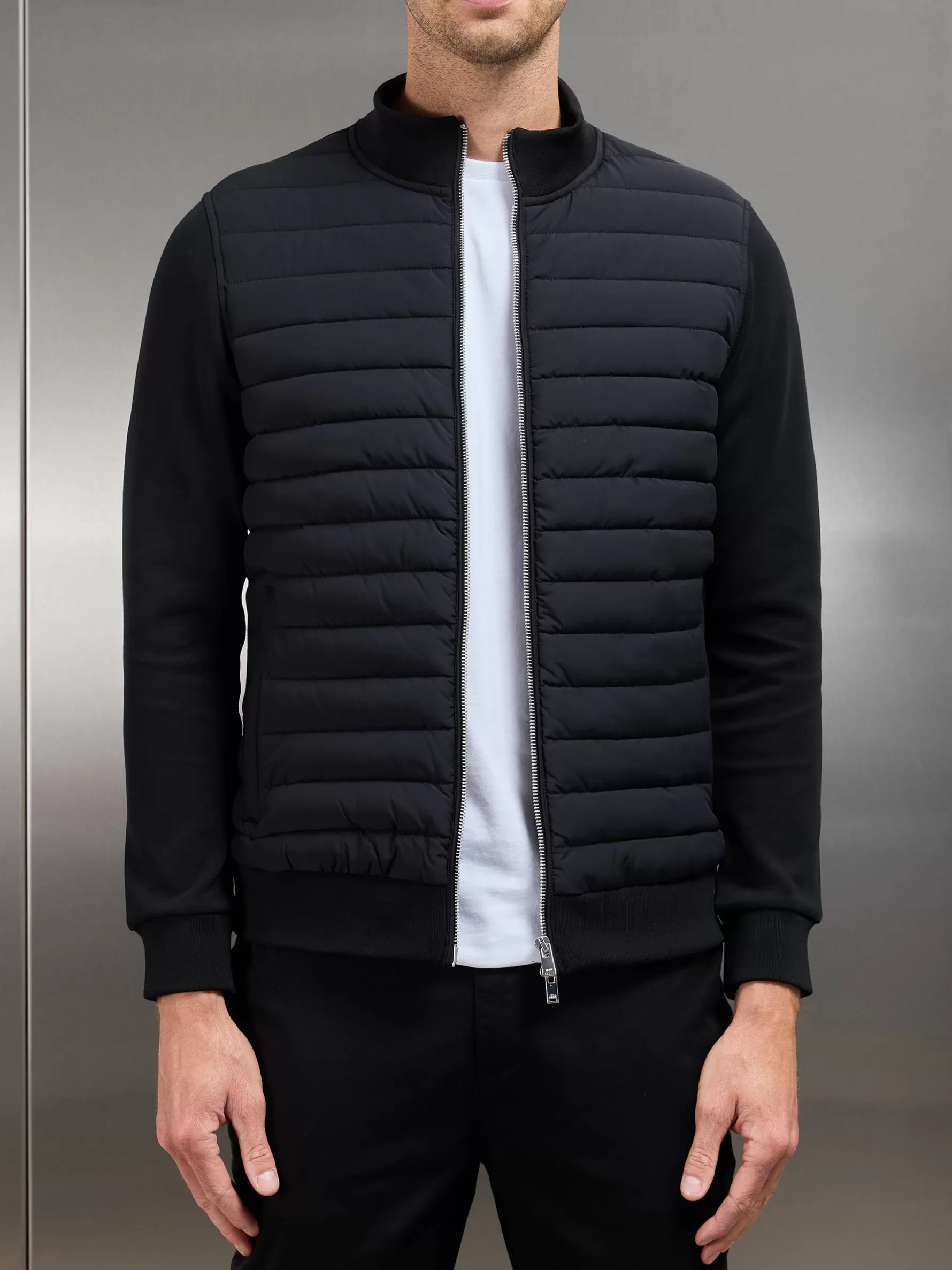 ARNE Hybrid Quilted Jacket -