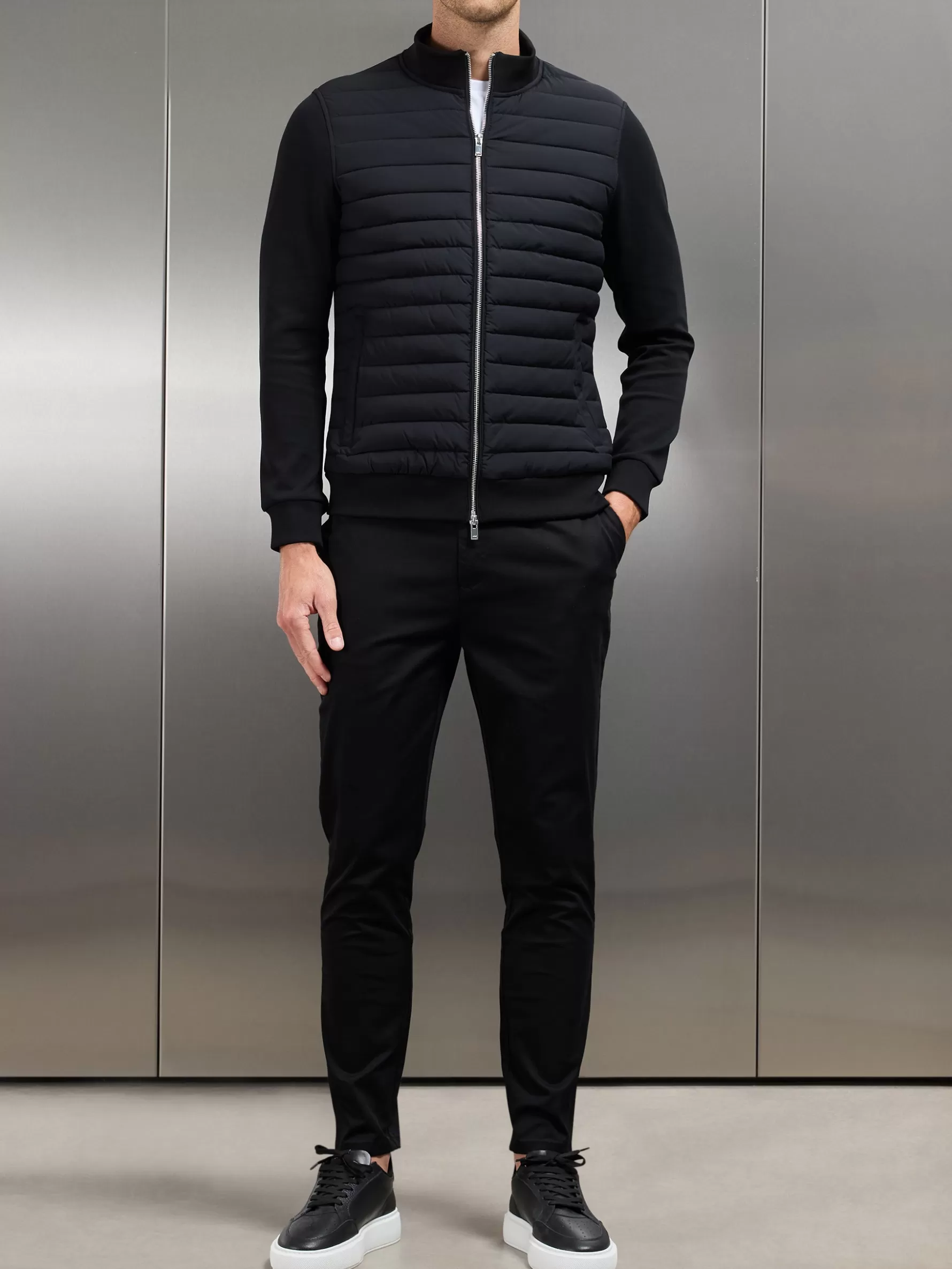 ARNE Hybrid Quilted Jacket -