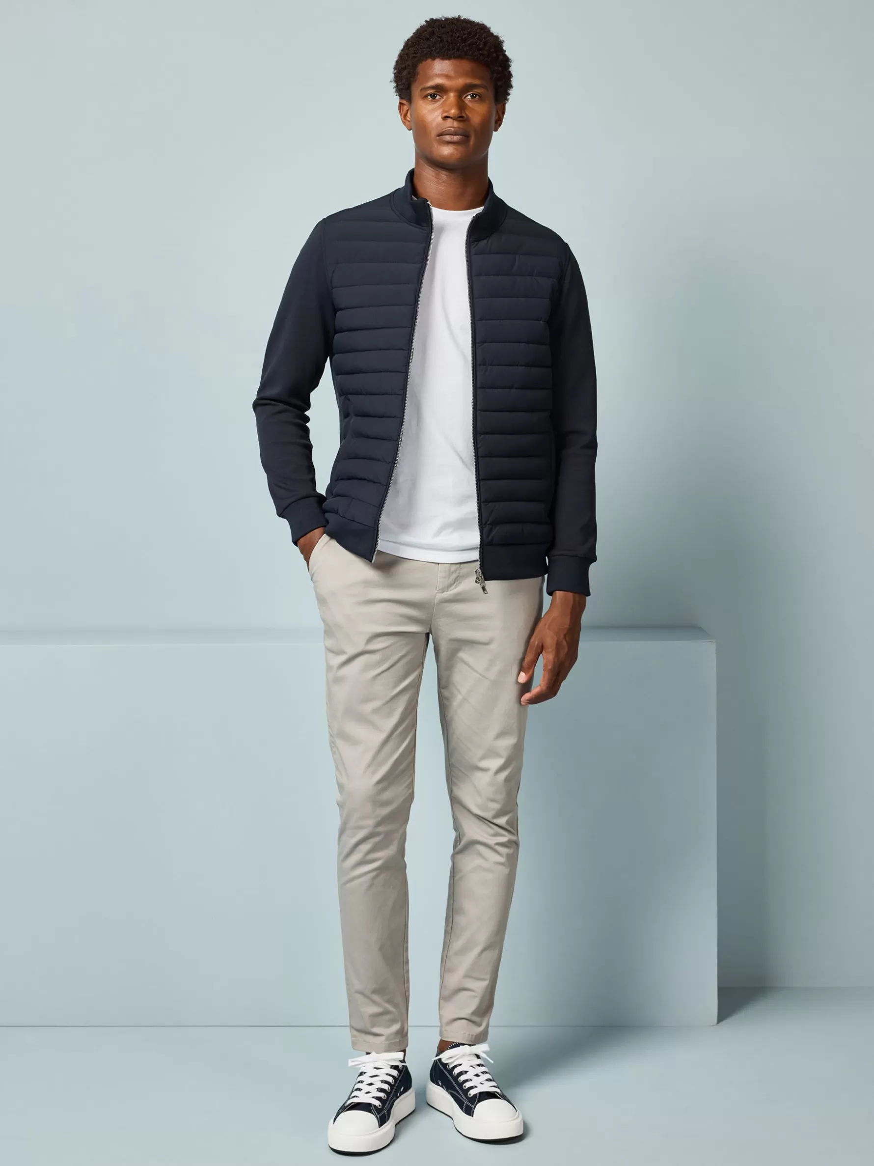 ARNE Hybrid Quilted Jacket -