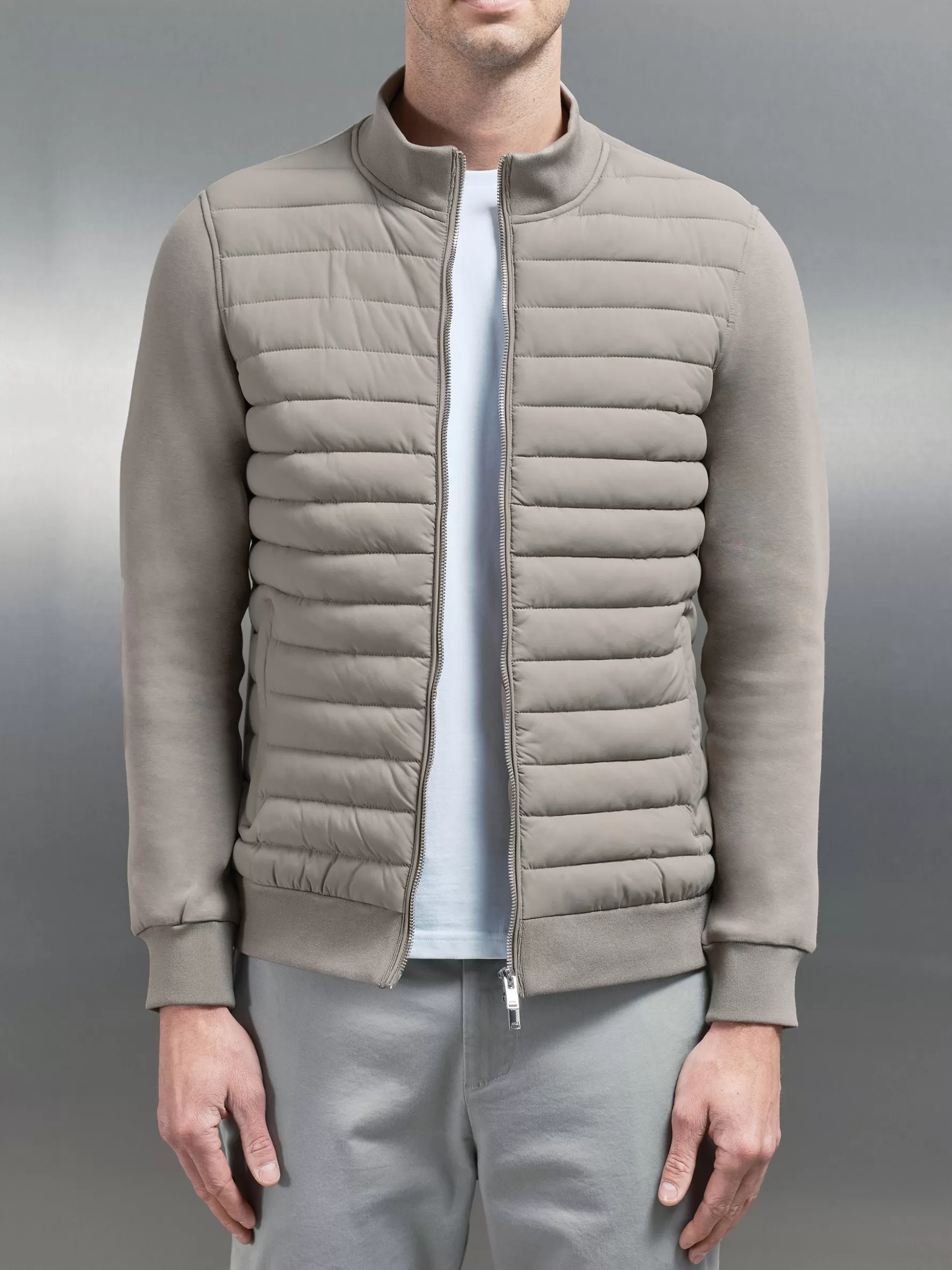 ARNE Hybrid Quilted Jacket -