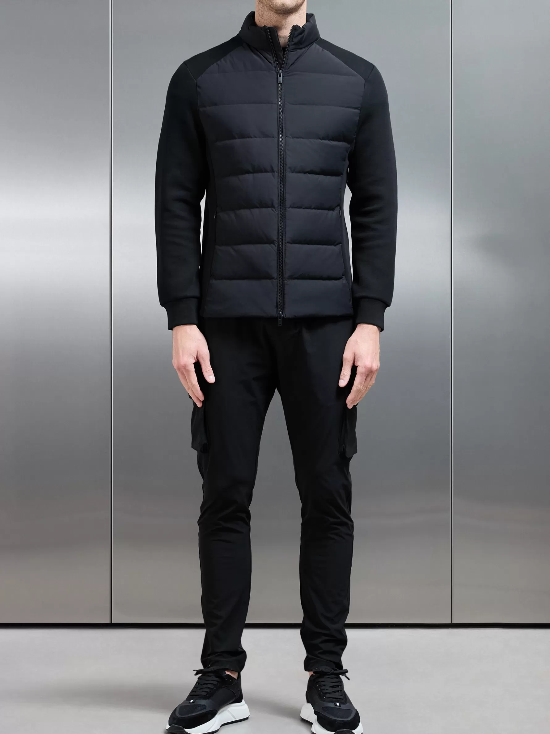 ARNE Hybrid Technical Puffer Jacket -