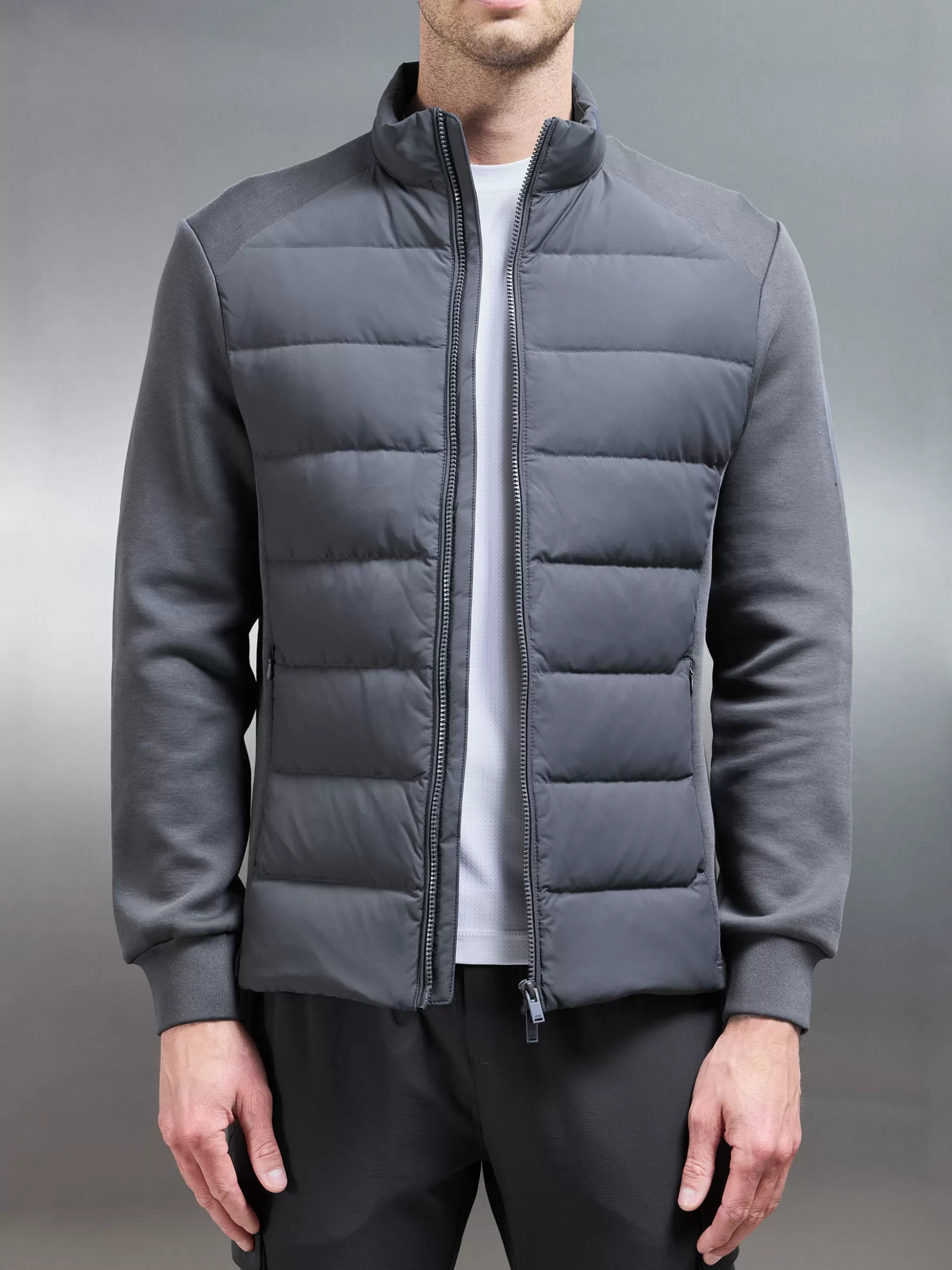 ARNE Hybrid Technical Puffer Jacket -