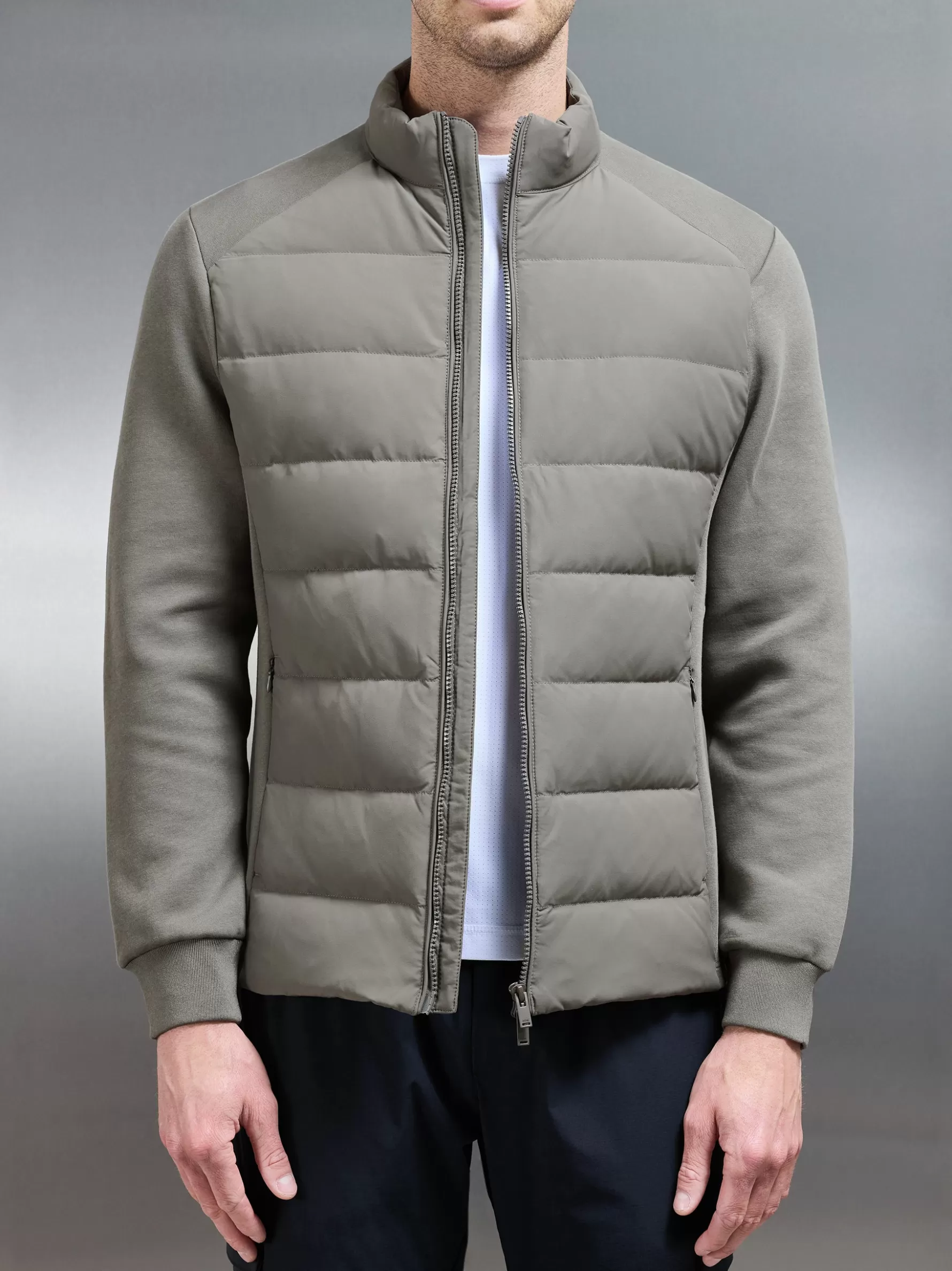 ARNE Hybrid Technical Puffer Jacket -