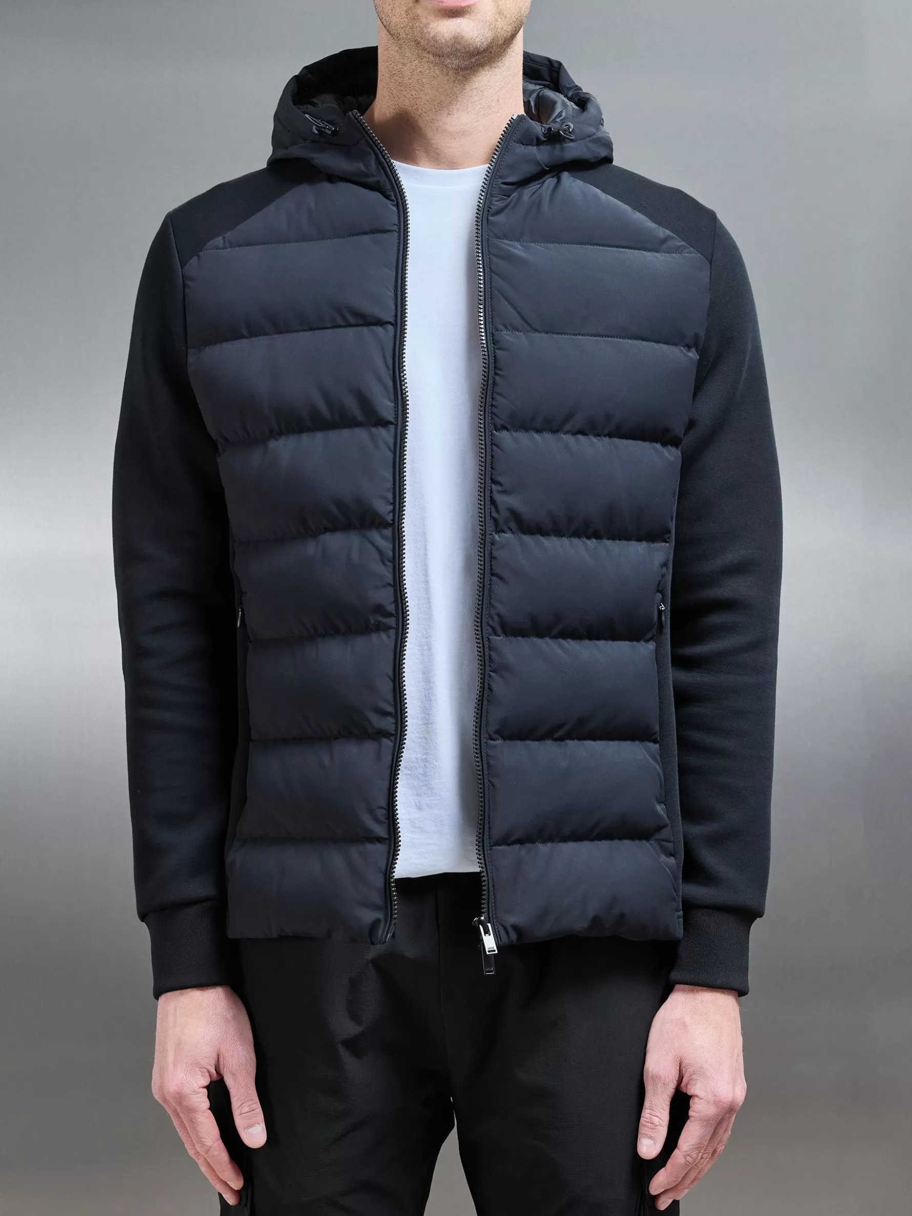 ARNE Hybrid Technical Puffer Windbreaker -