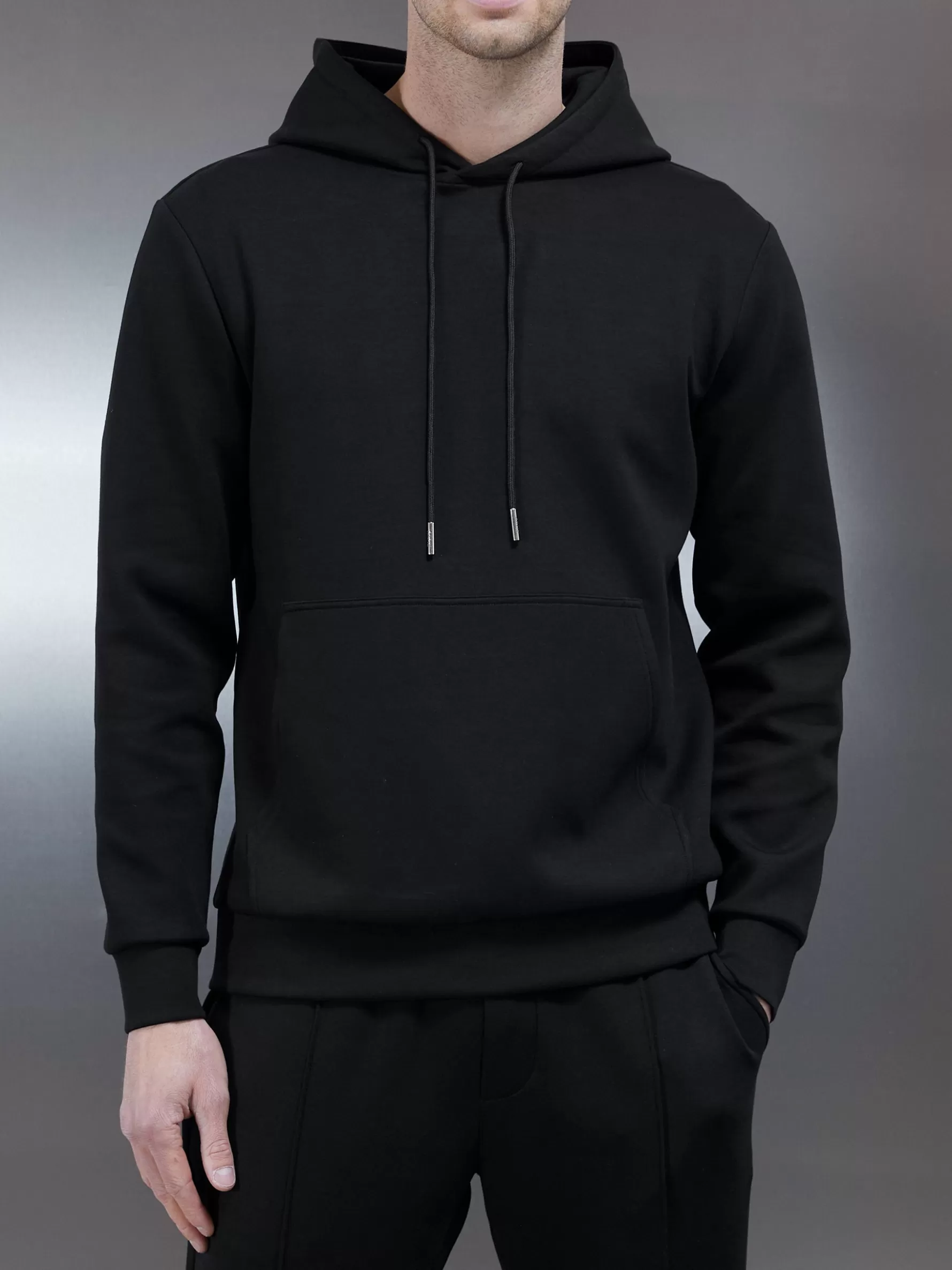 ARNE Interlock Jersey Hoodie -