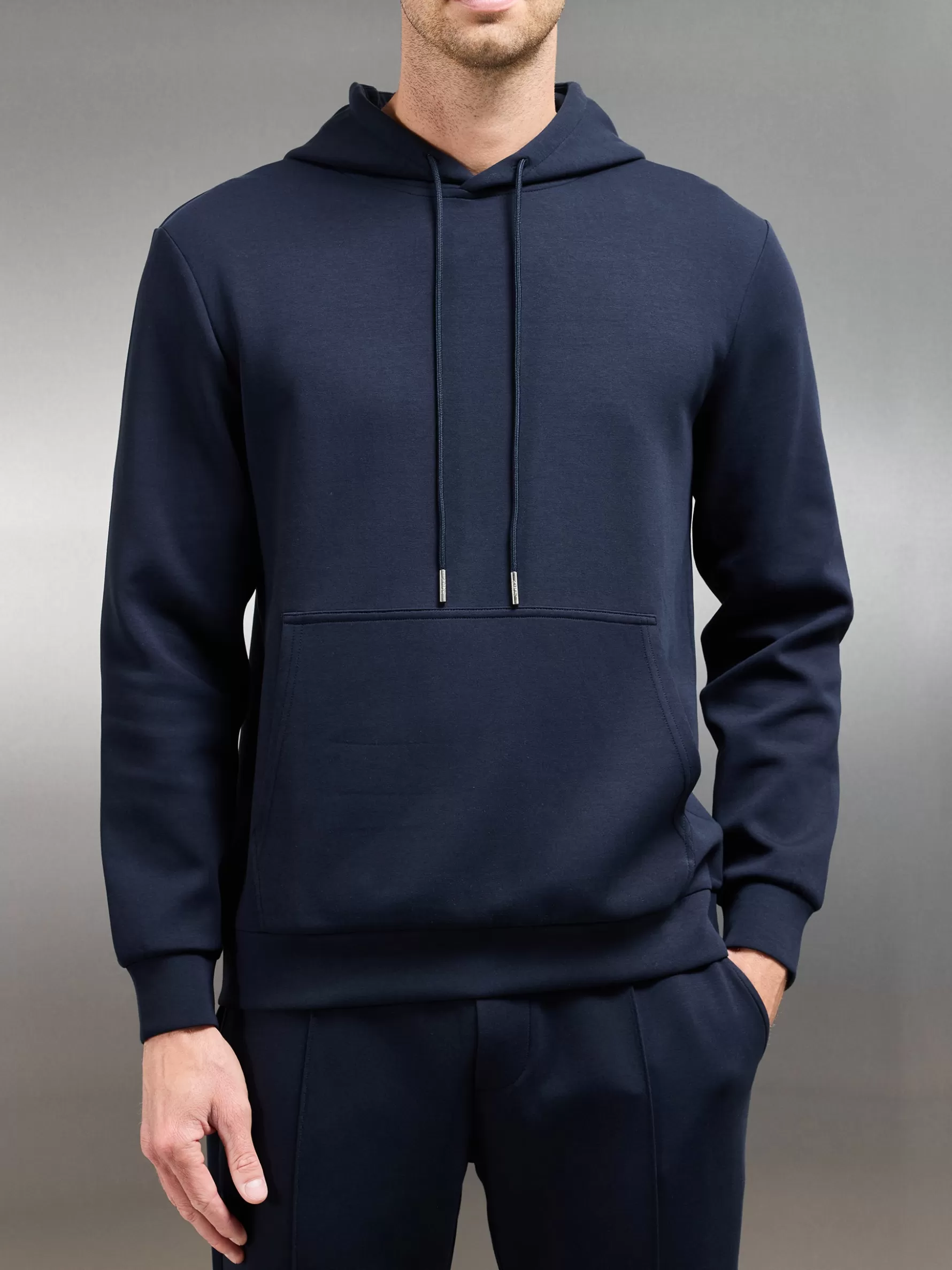 ARNE Interlock Jersey Hoodie -