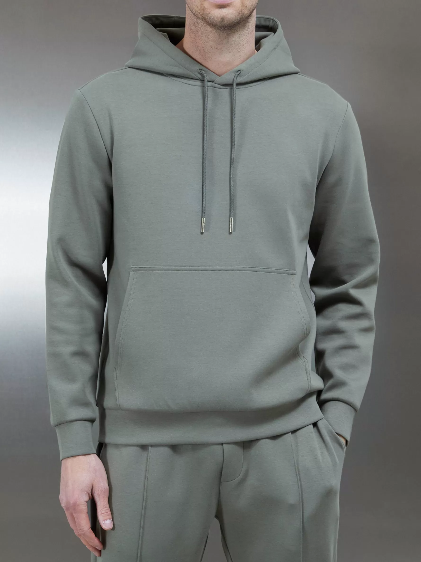 ARNE Interlock Jersey Hoodie -