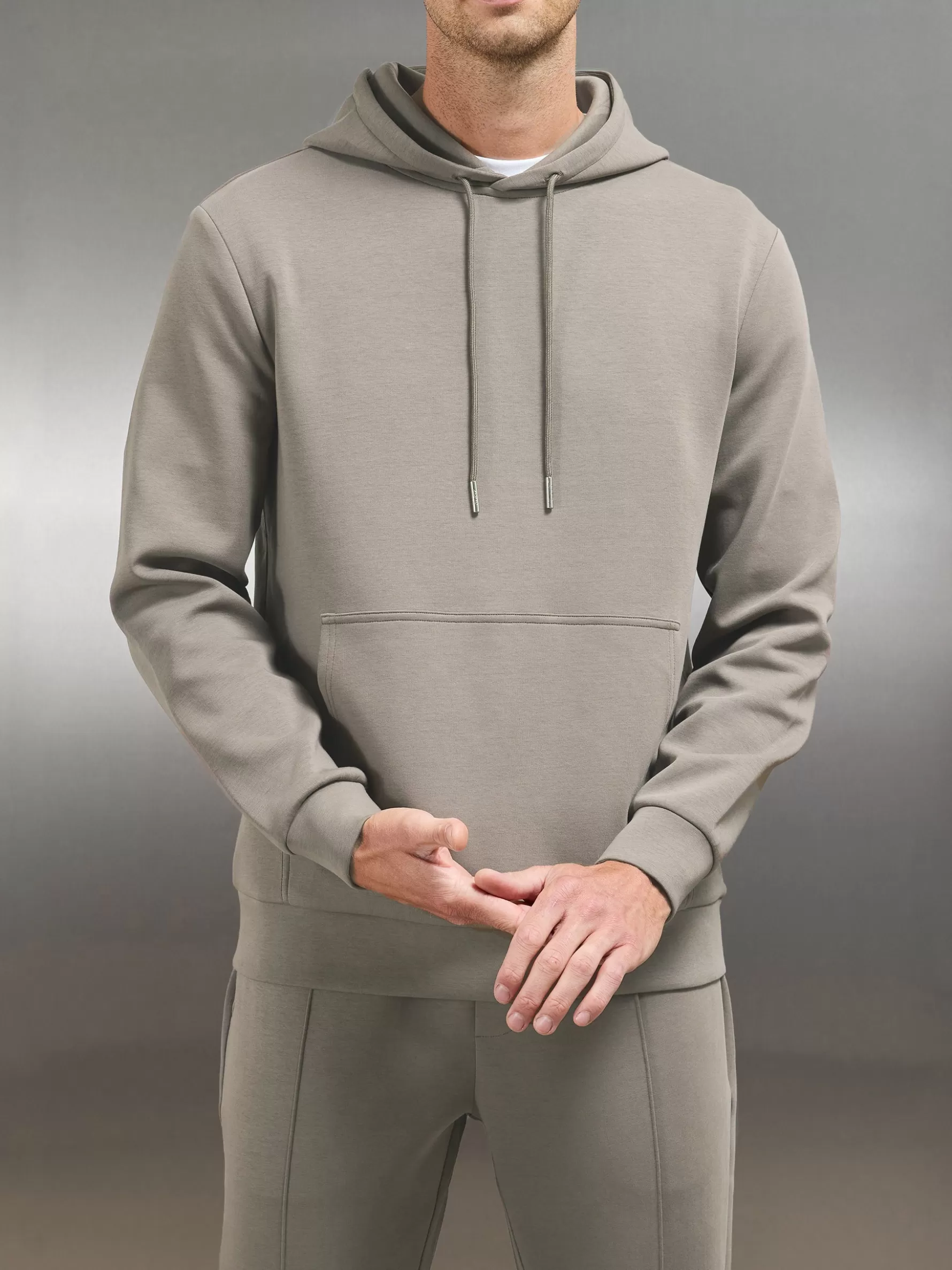 ARNE Interlock Jersey Hoodie -