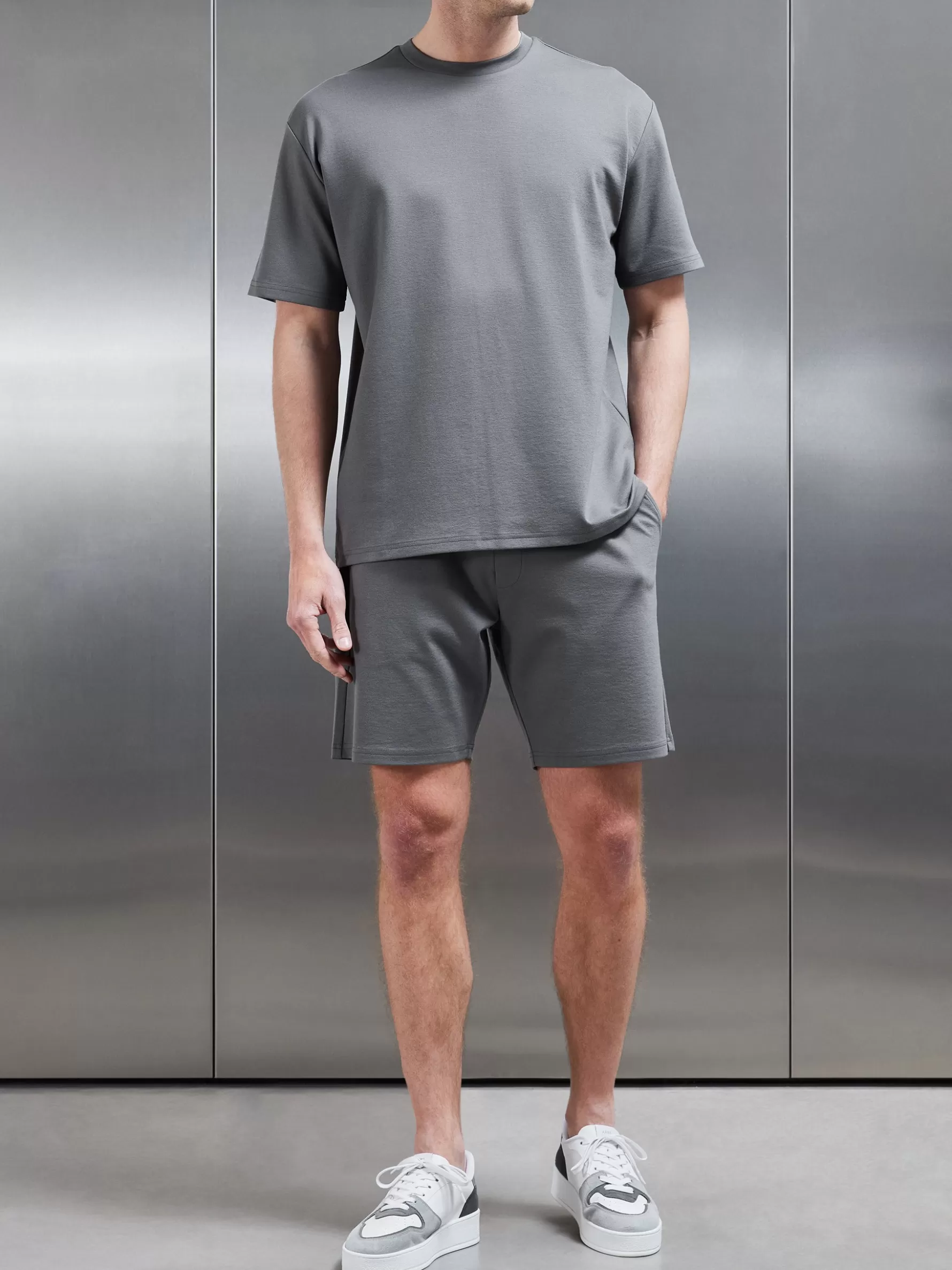 ARNE Interlock Relaxed Fit T-Shirt -