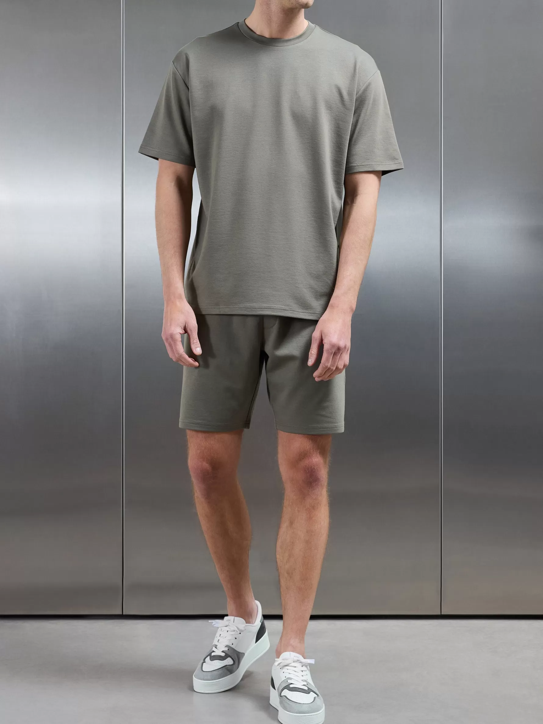 ARNE Interlock Relaxed Fit T-Shirt -