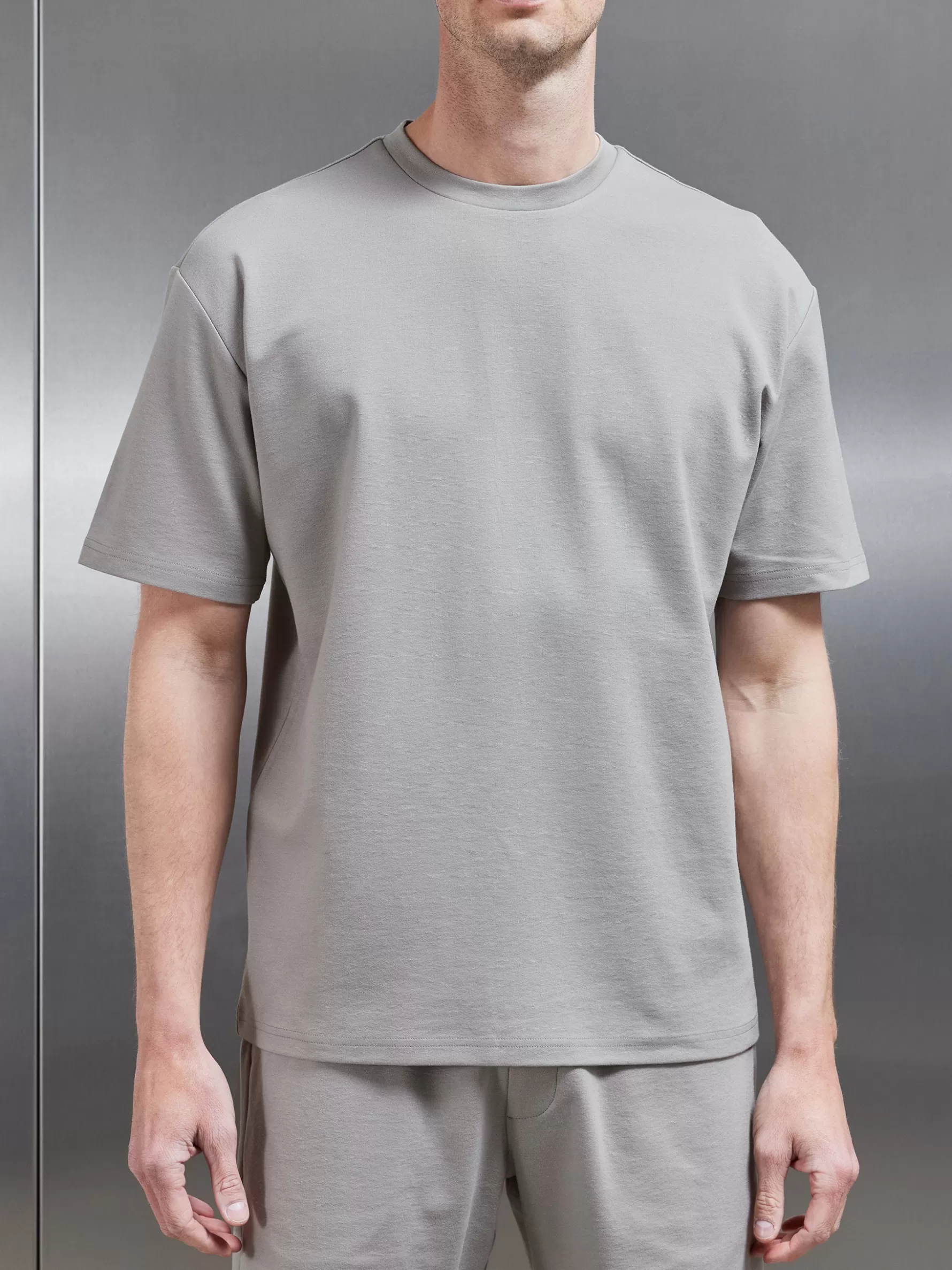 ARNE Interlock Relaxed Fit T-Shirt -