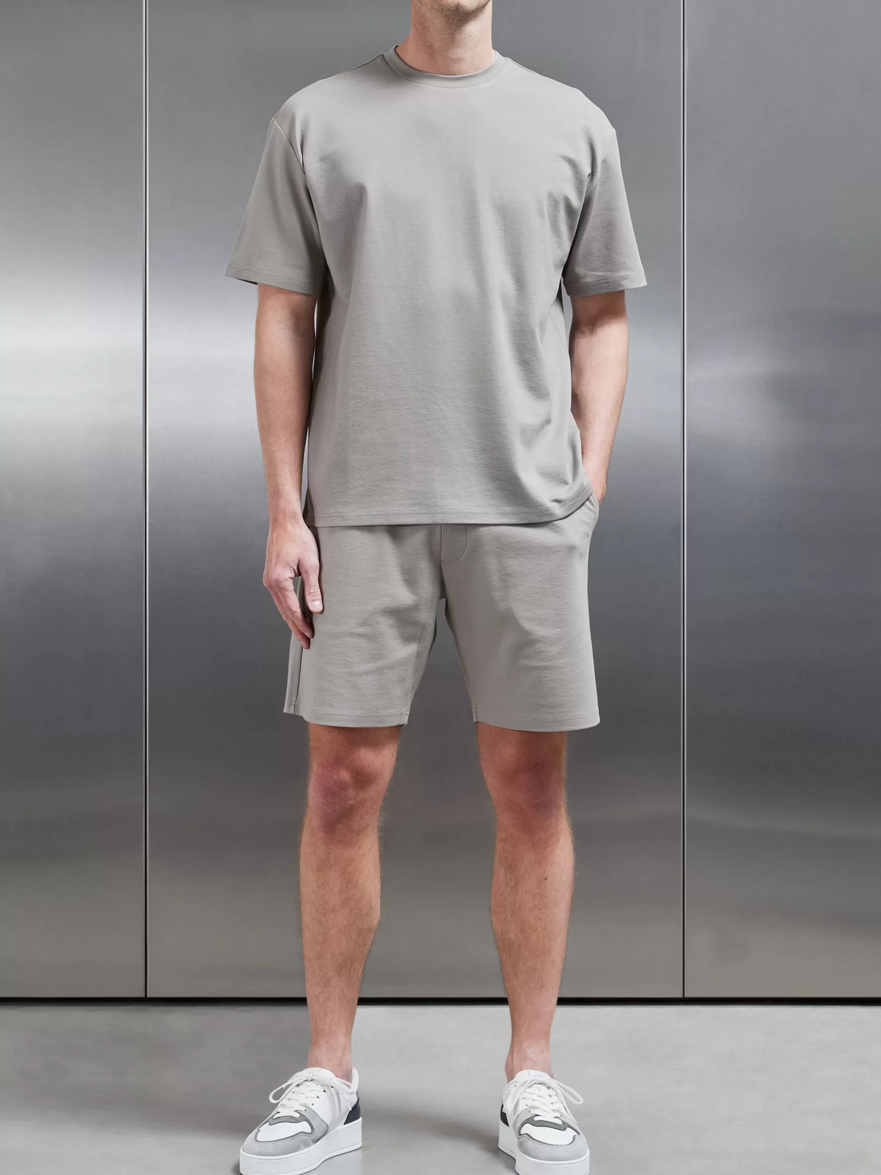 ARNE Interlock Relaxed Fit T-Shirt -