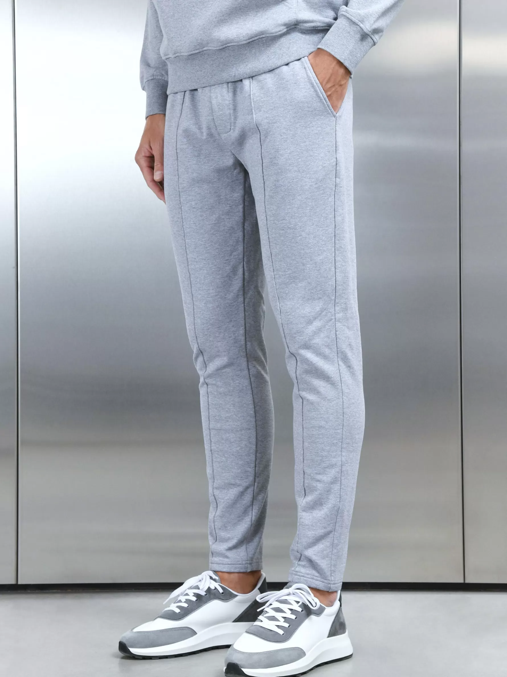 ARNE Jersey Jogger - Marl Grey