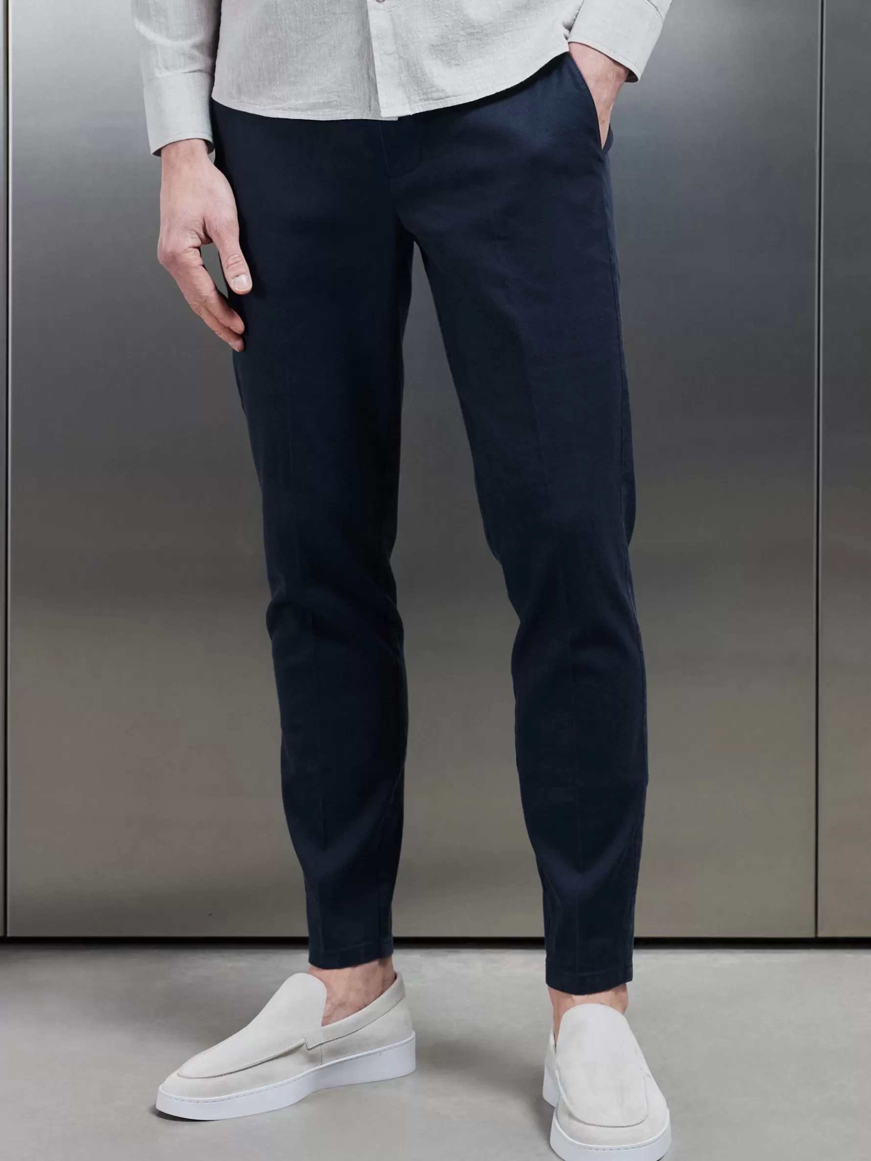 ARNE Linen Tailored Trouser -