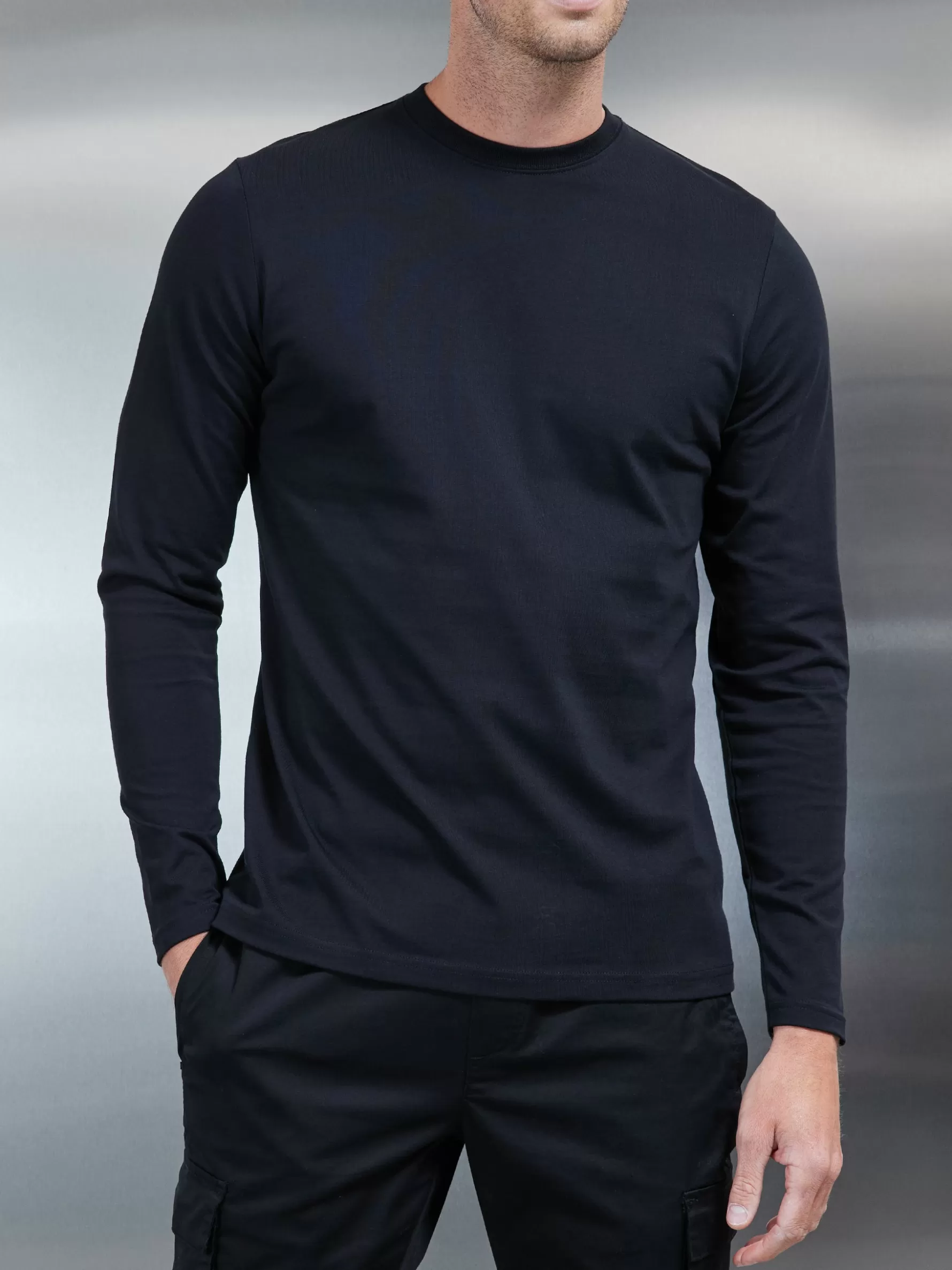 ARNE Long Sleeve Slim Fit T-Shirt -