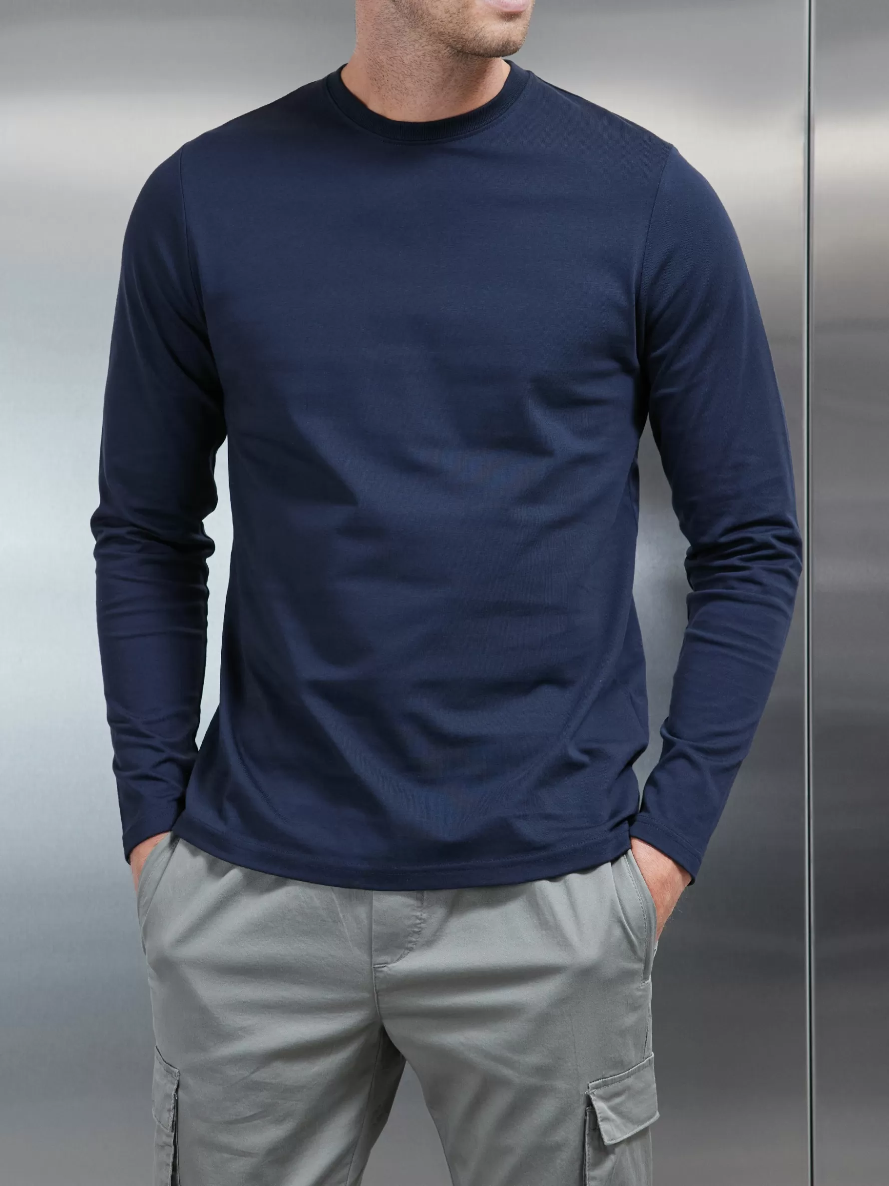 ARNE Long Sleeve Slim Fit T-Shirt -