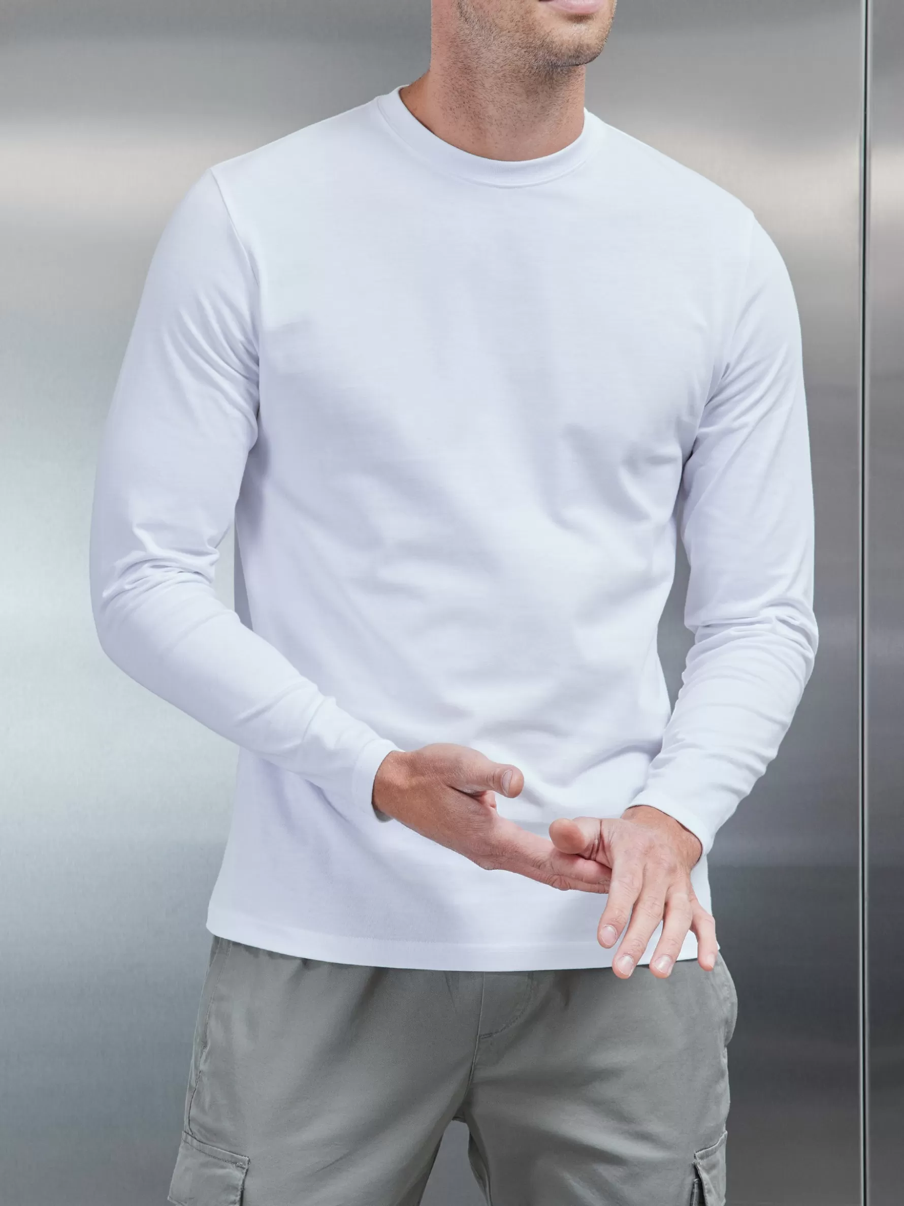 ARNE Long Sleeve Slim Fit T-Shirt -