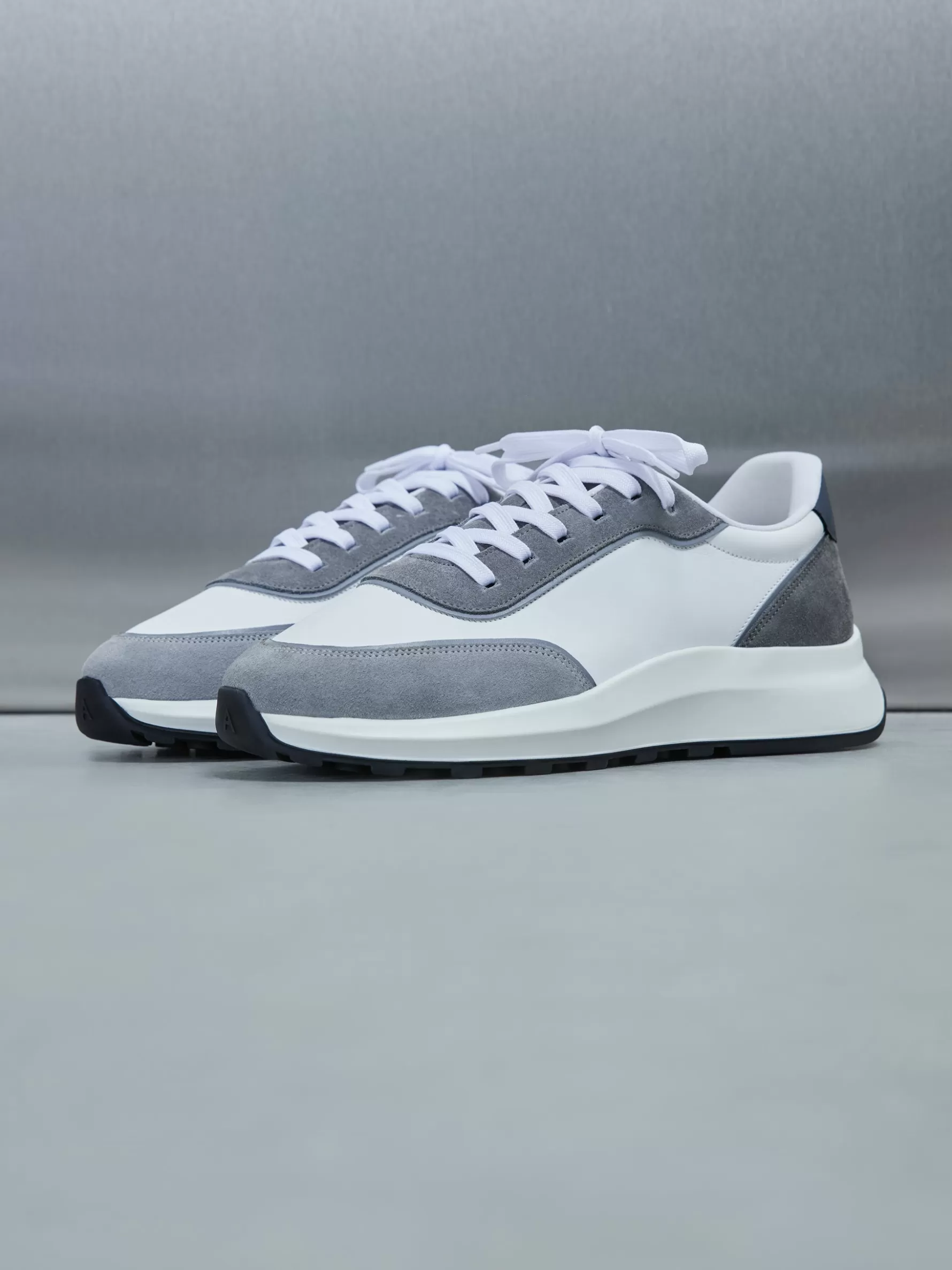 ARNE Low Runner - White Grey