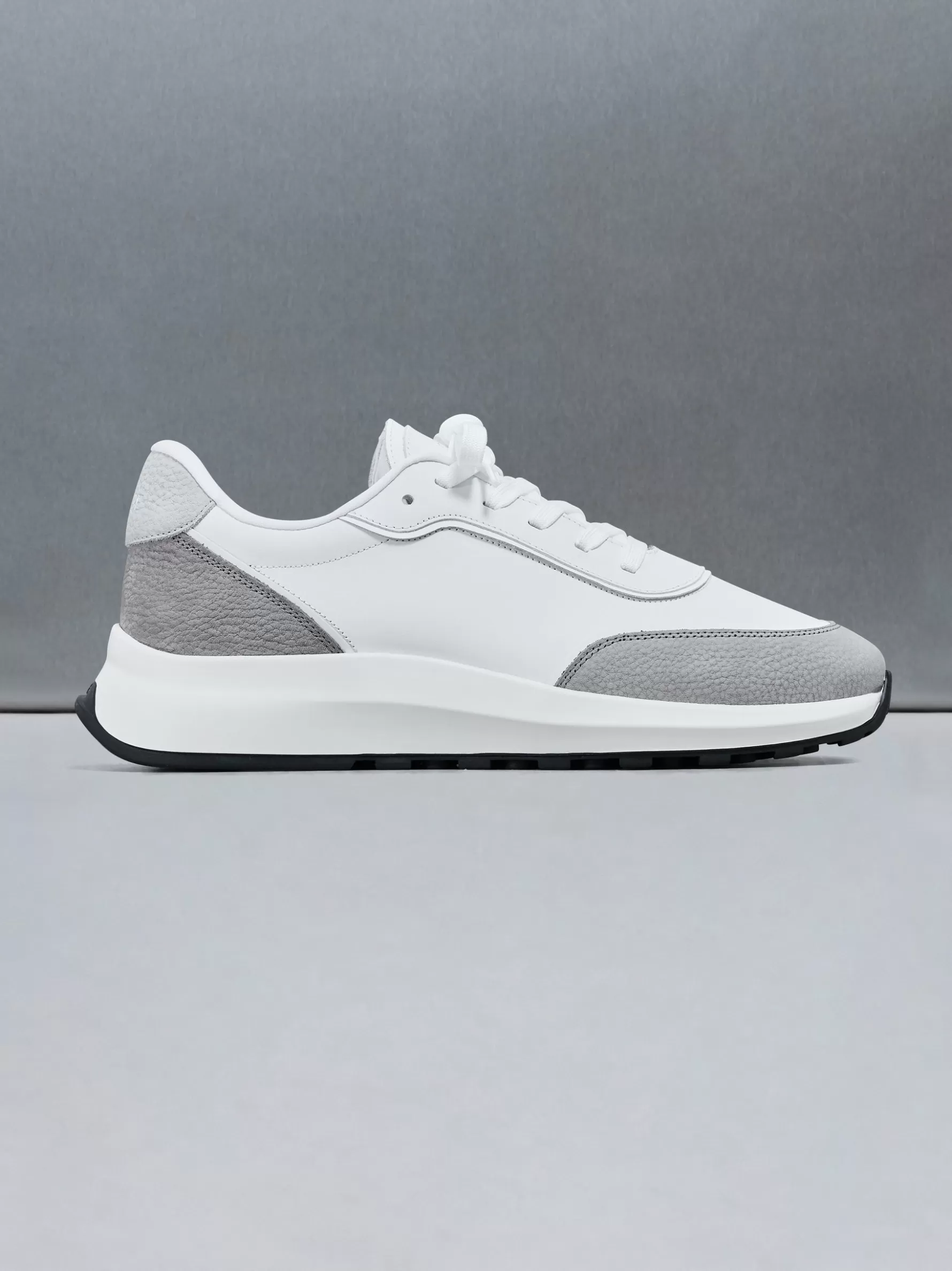 ARNE Low Runner - White Slate Grey