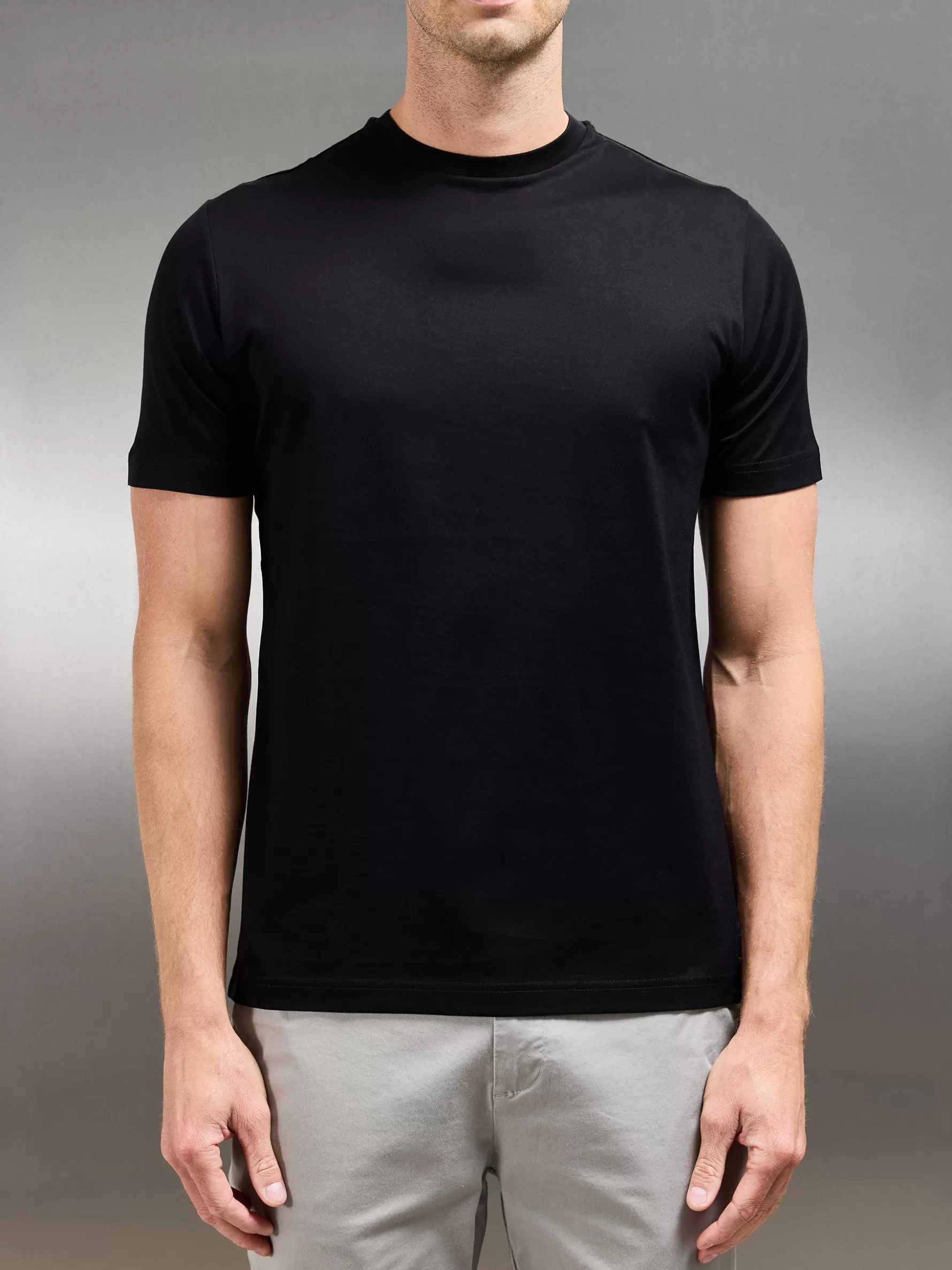 ARNE Mercerised Cotton T-shirt -