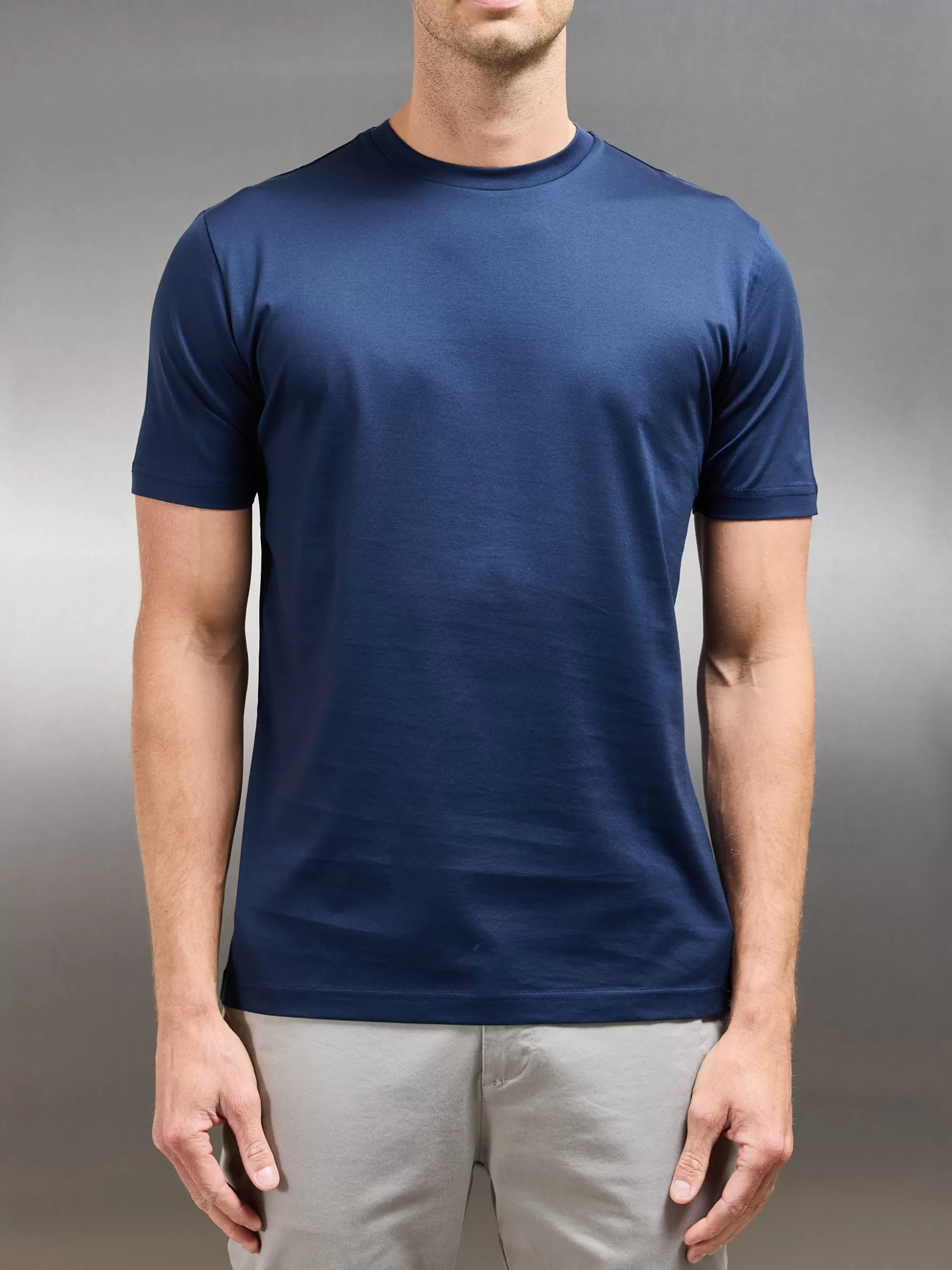 ARNE Mercerised Cotton T-shirt -