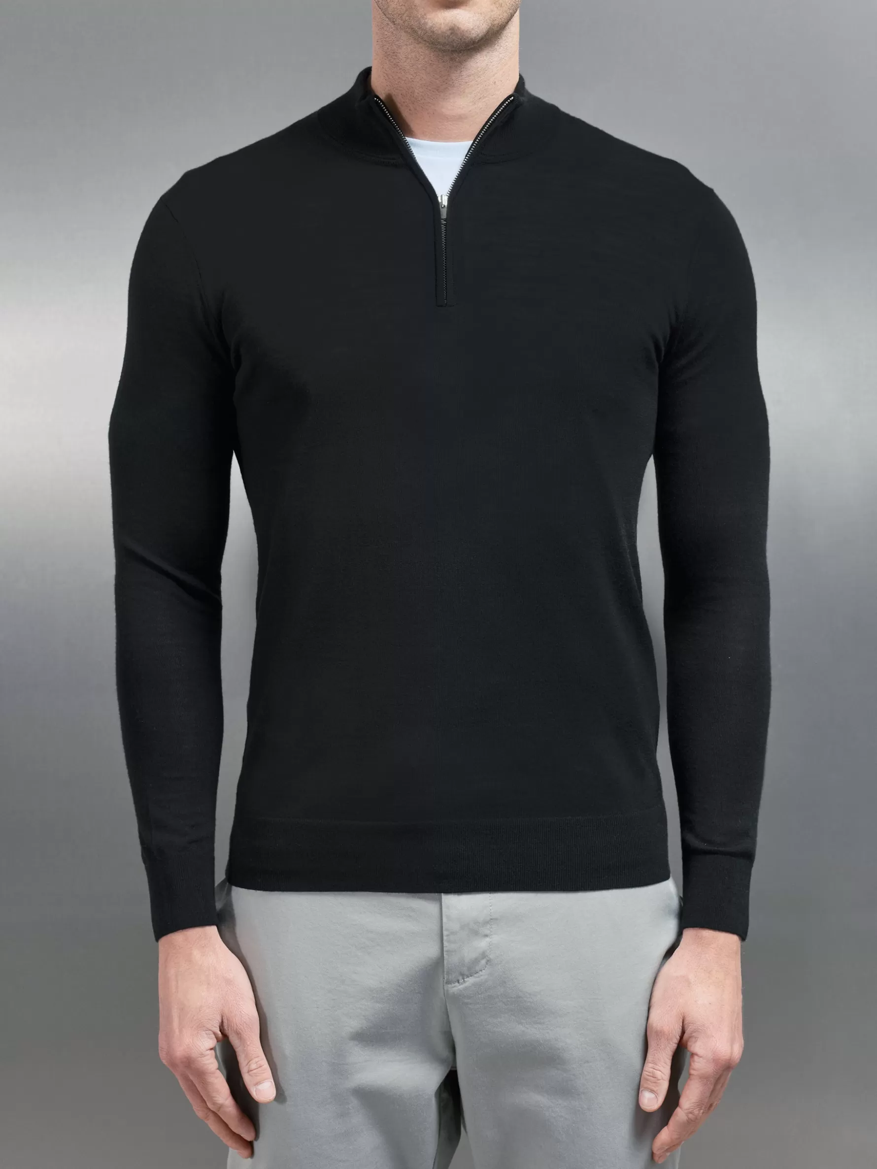 ARNE Merino Wool Funnel Neck -