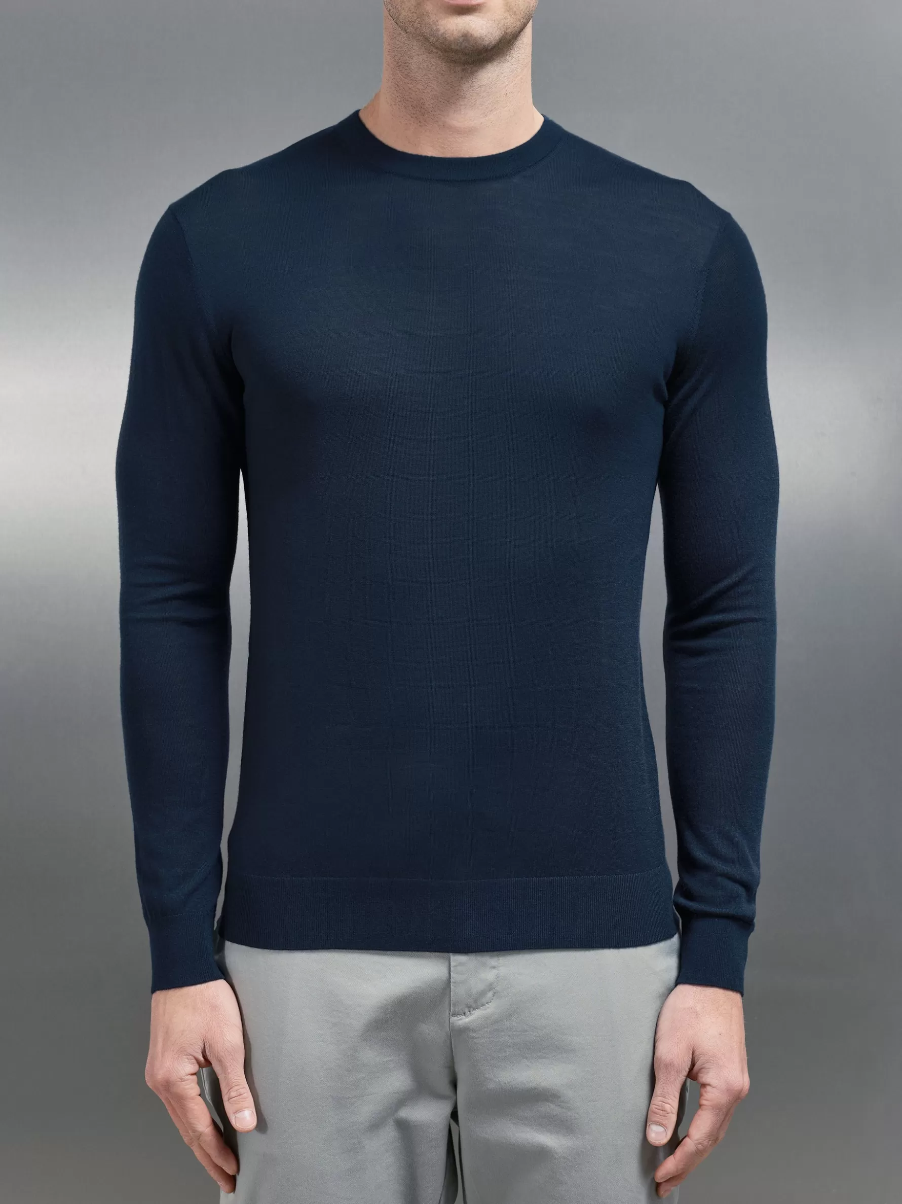 ARNE Merino Wool Sweatshirt -