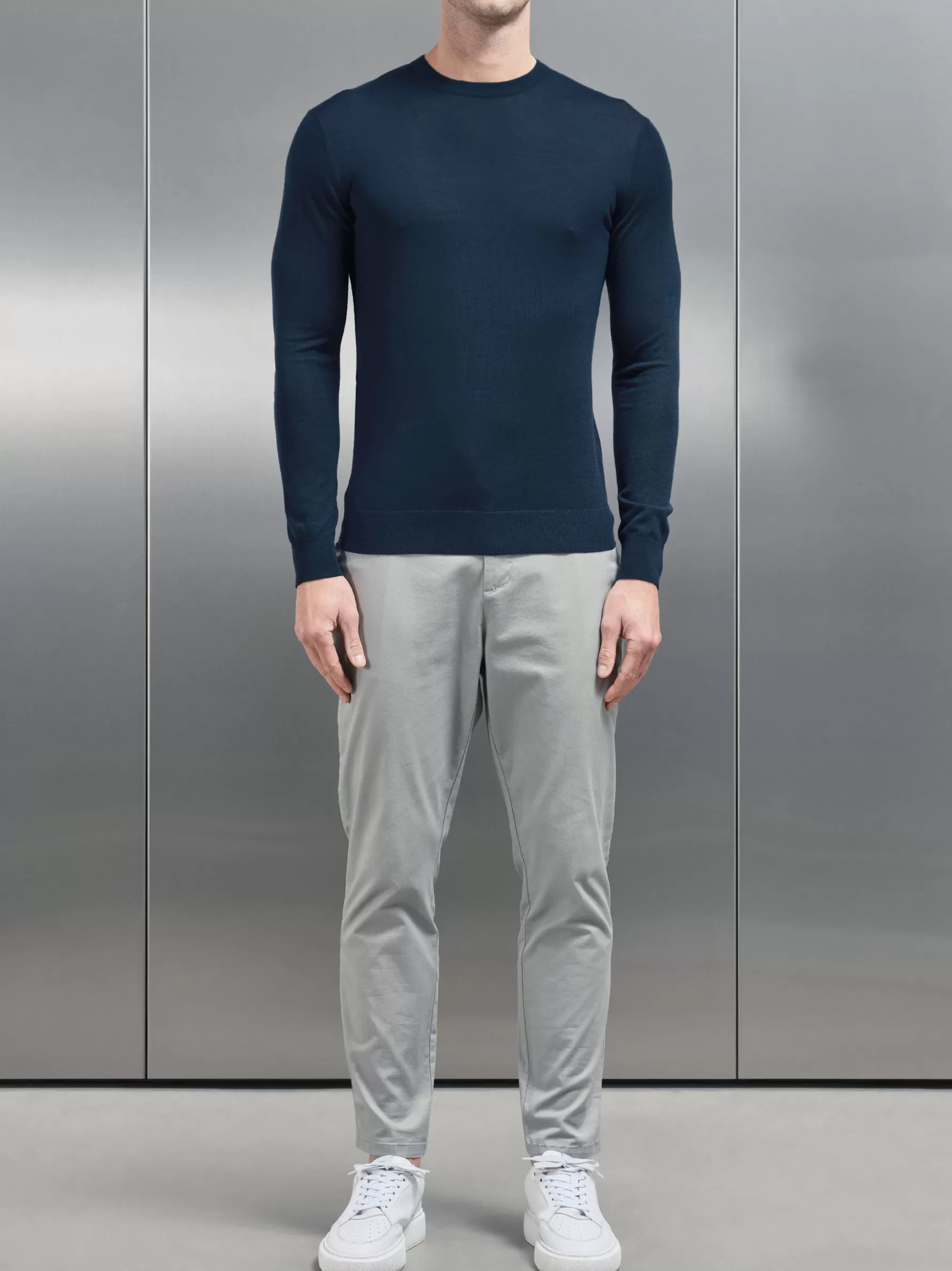 ARNE Merino Wool Sweatshirt -