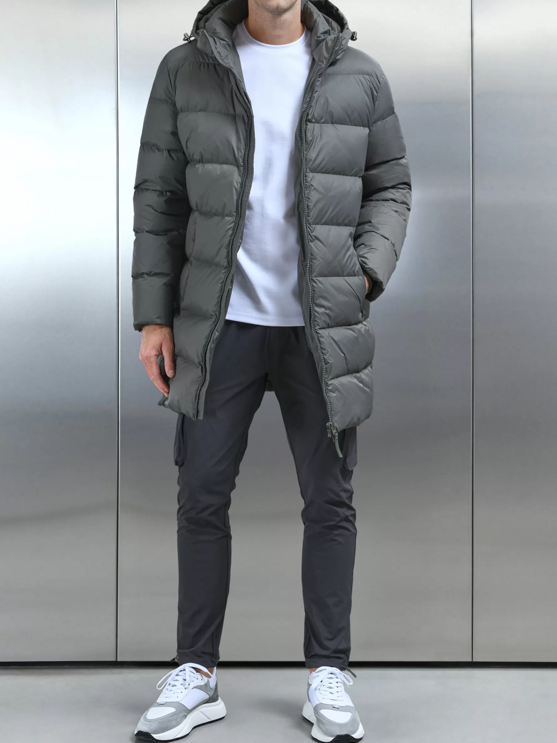 ARNE Mid Length Down Jacket -