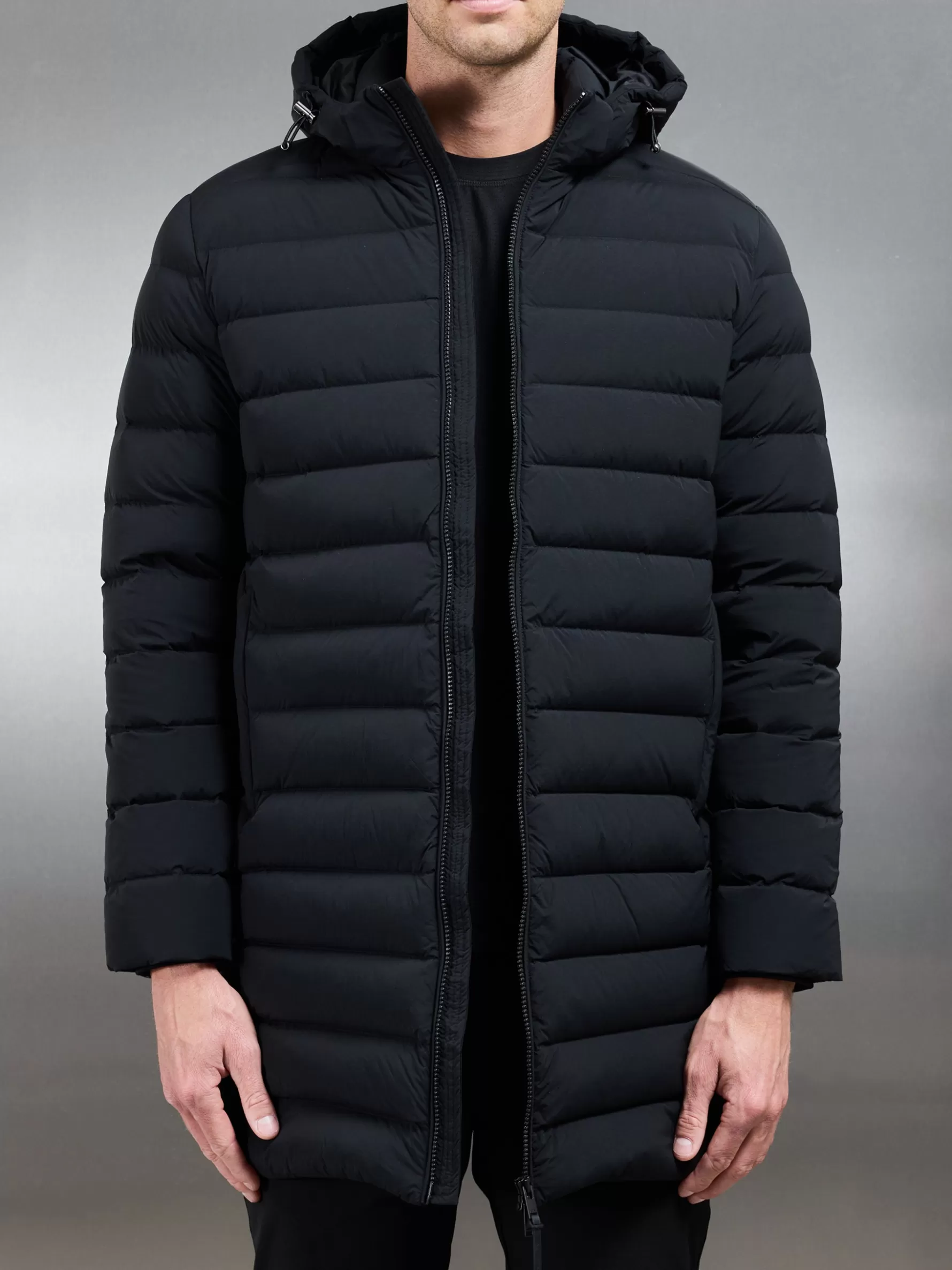 ARNE Mid Length Technical Down Jacket -