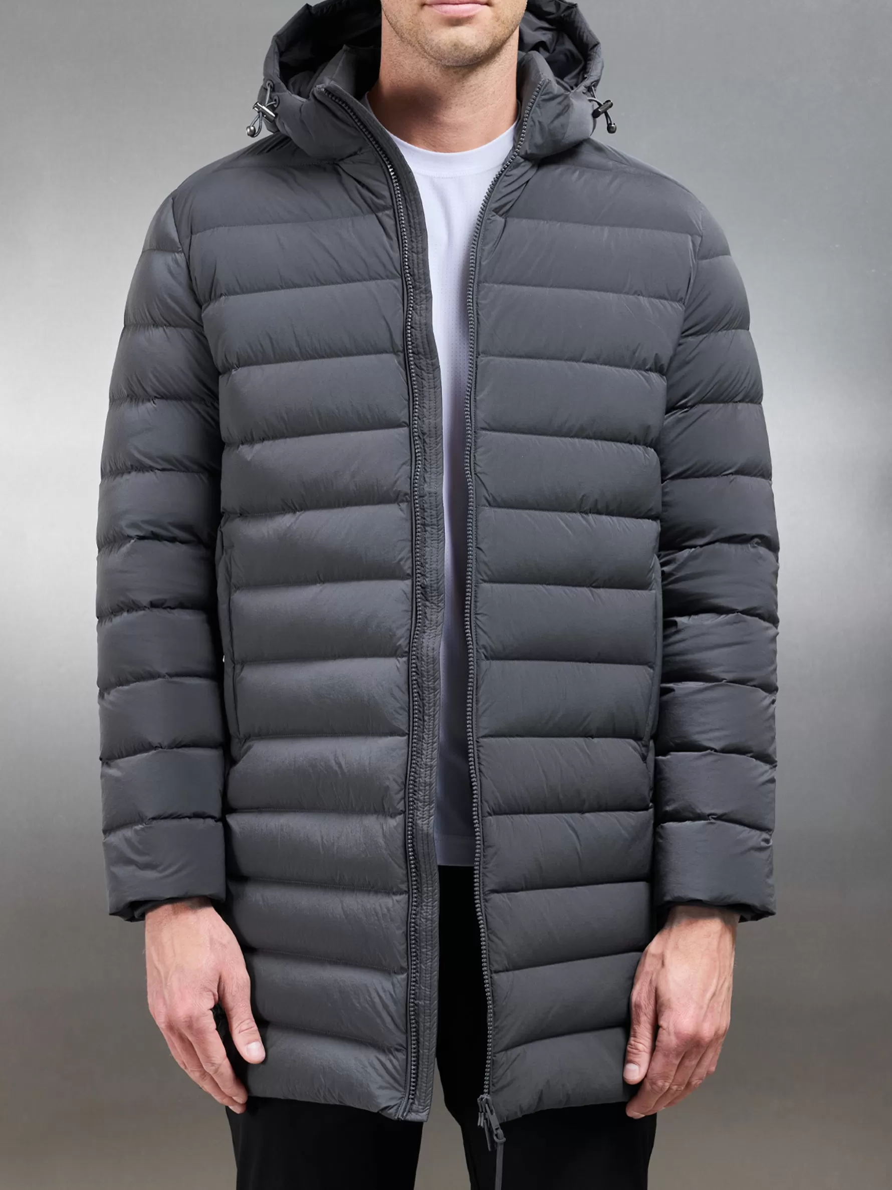 ARNE Mid Length Technical Down Jacket -