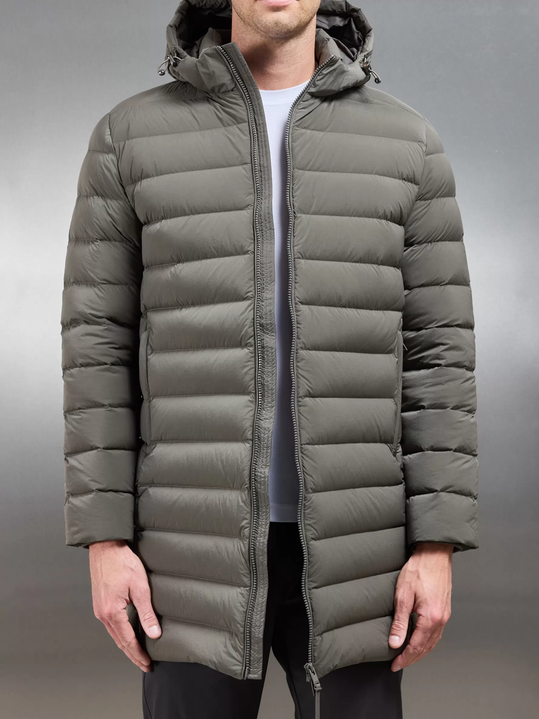 ARNE Mid Length Technical Down Jacket -