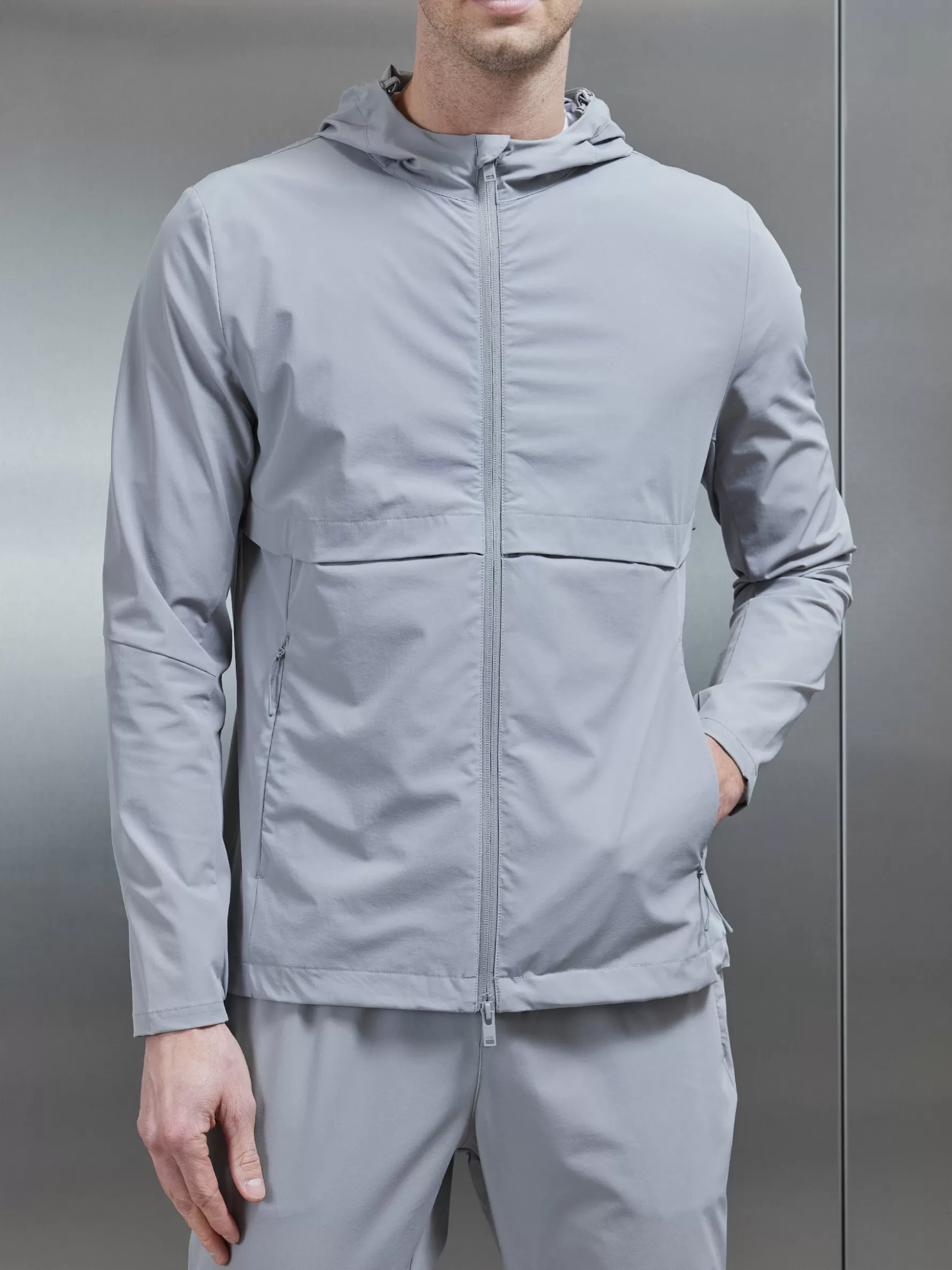 ARNE Performance Windbreaker - Mid Grey