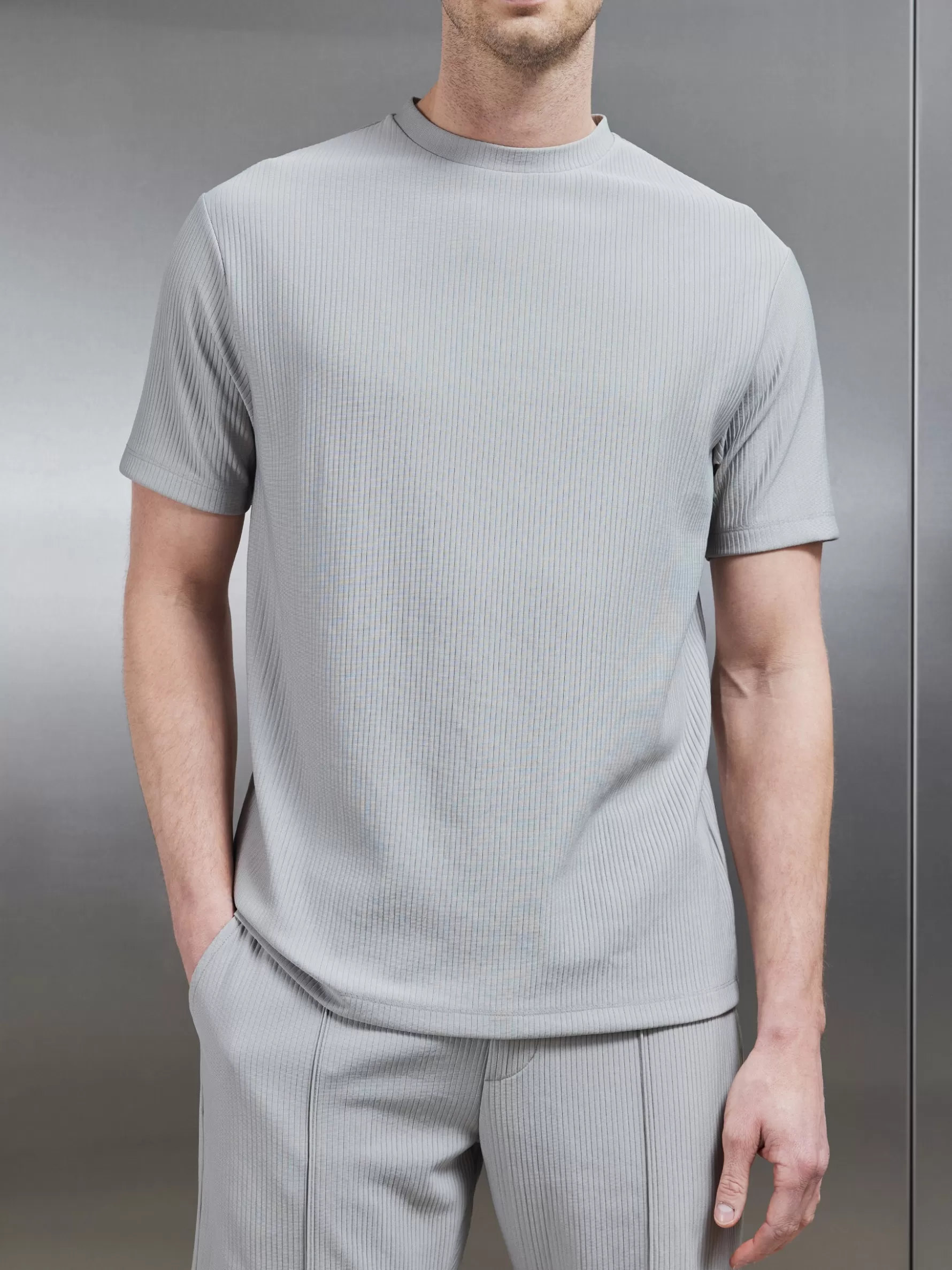 ARNE Pleated T-Shirt -