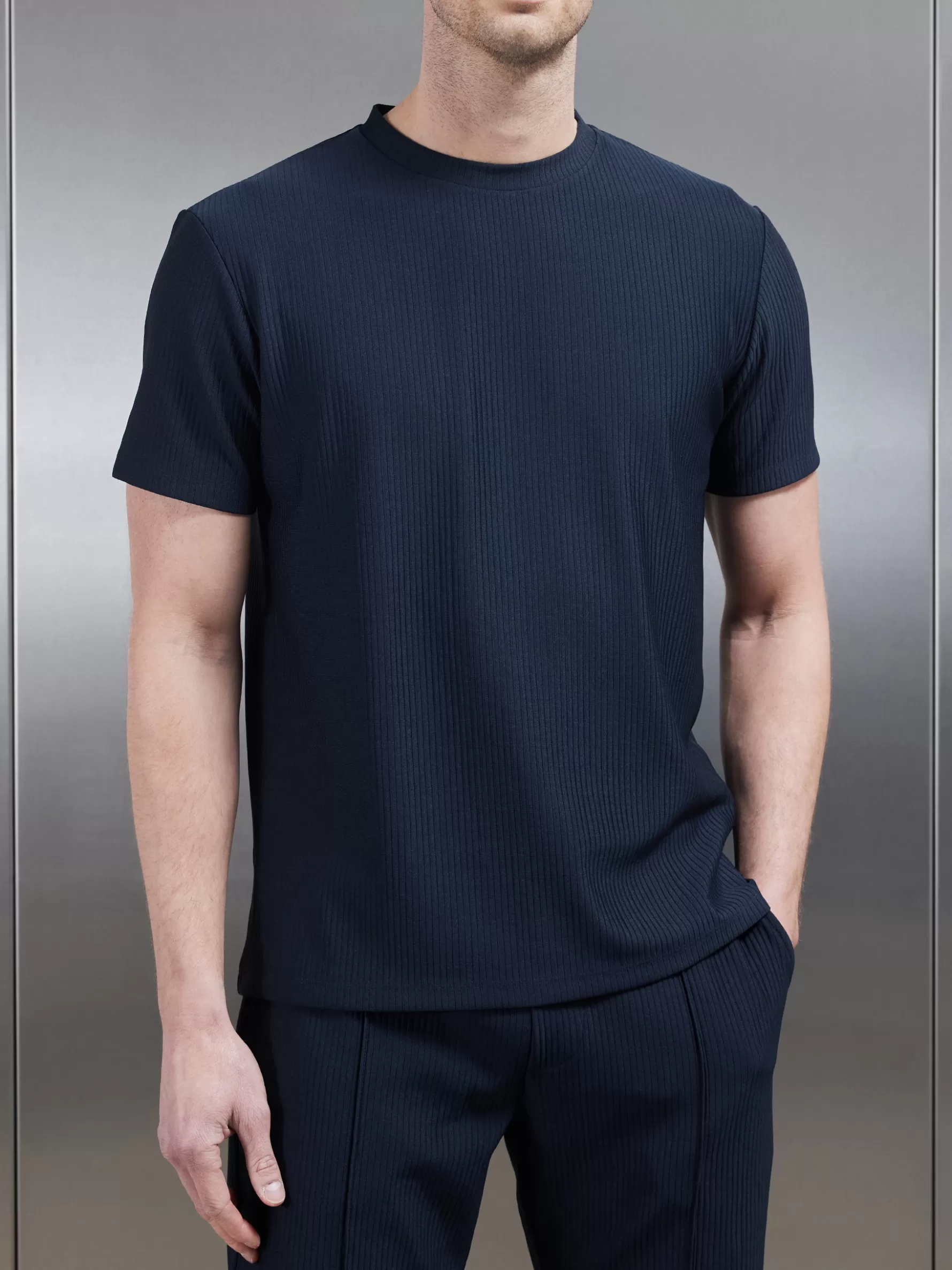 ARNE Pleated T-Shirt -