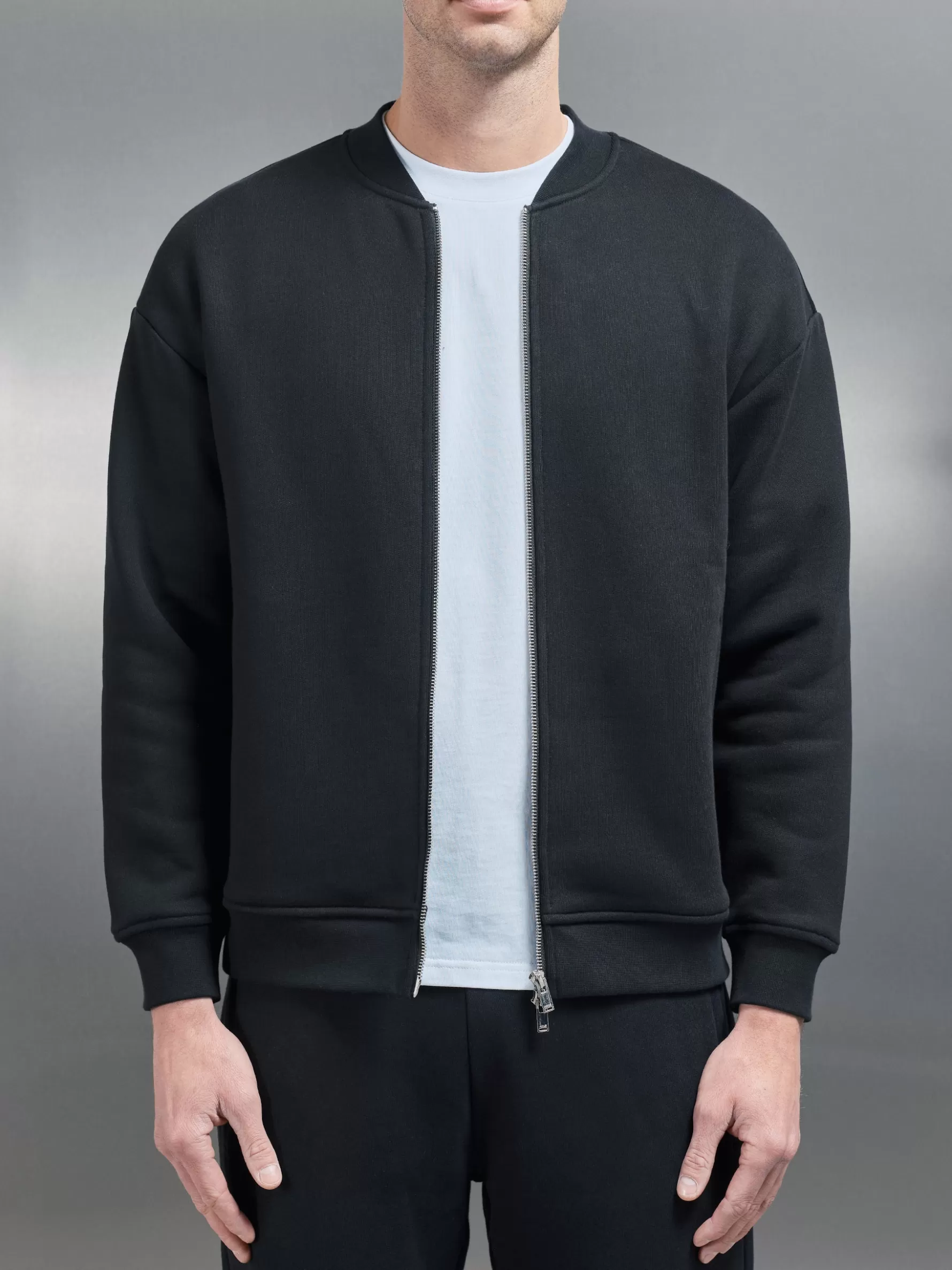 ARNE Relaxed Fit Bomber Jacket -