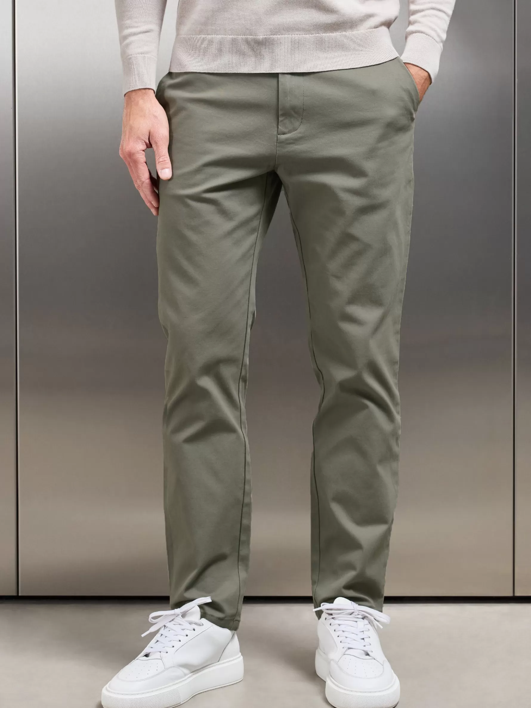 ARNE Relaxed Fit Chino Trouser -