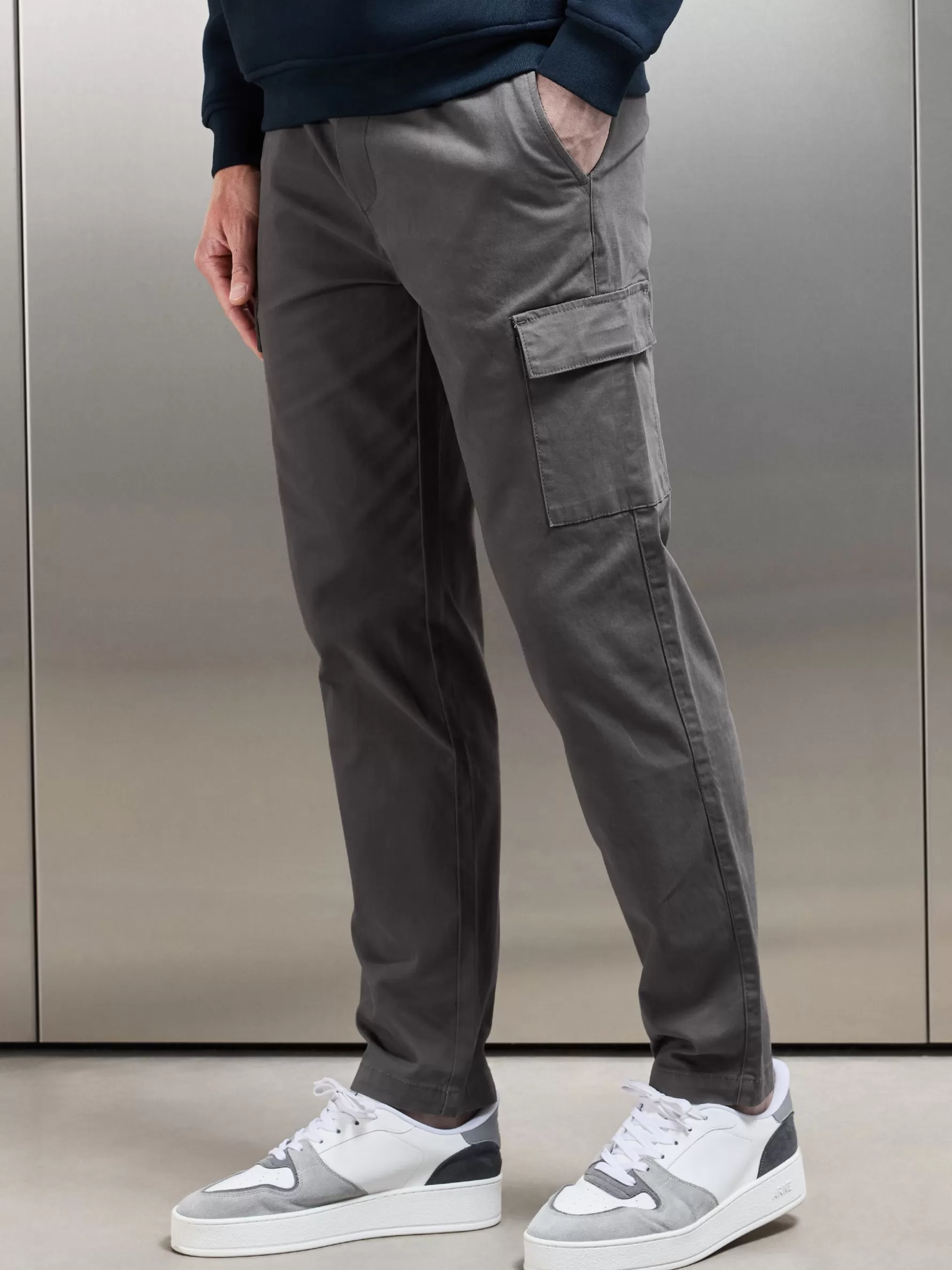 ARNE Relaxed Fit Cotton Cargo Pant -